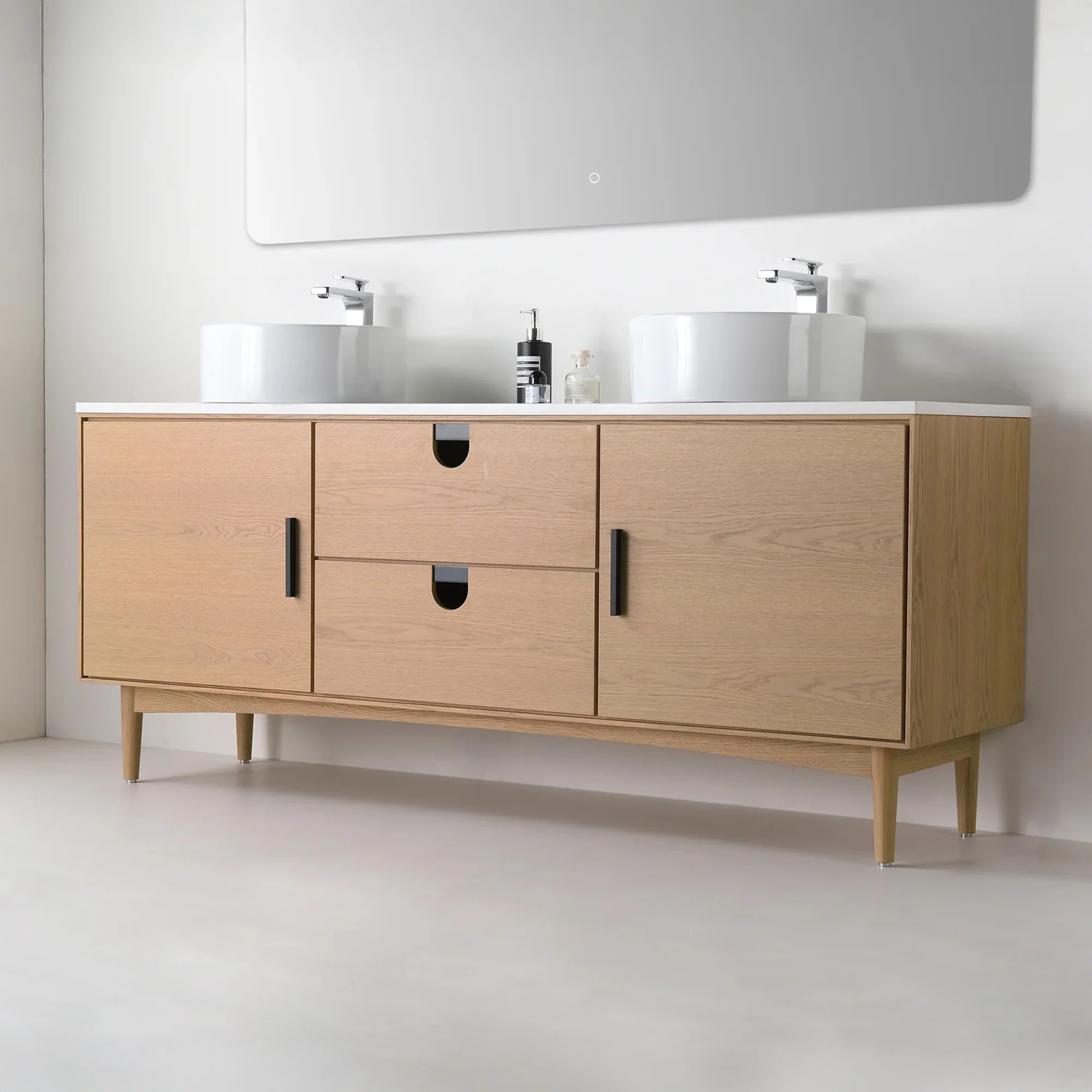 Isola Bathroom Vanity (30"-72") 3 Isola Bathroom Vanity (30"-72")