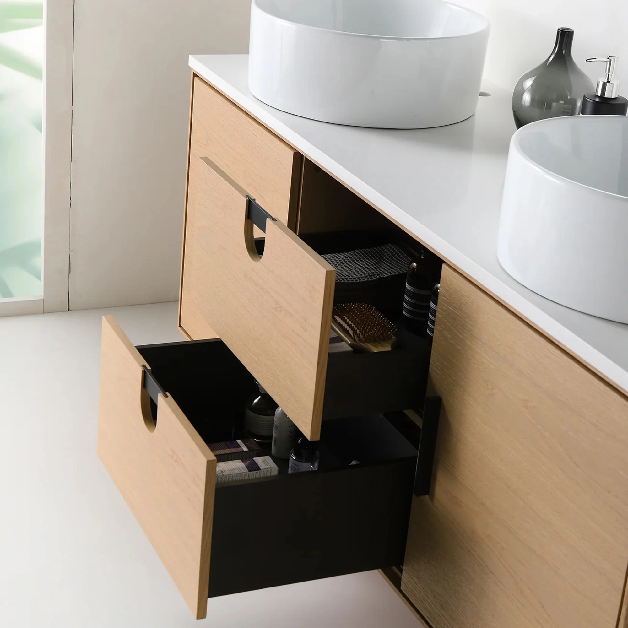 Isola Bathroom Vanity (30"-72") 56 Isola Bathroom Vanity (30"-72")