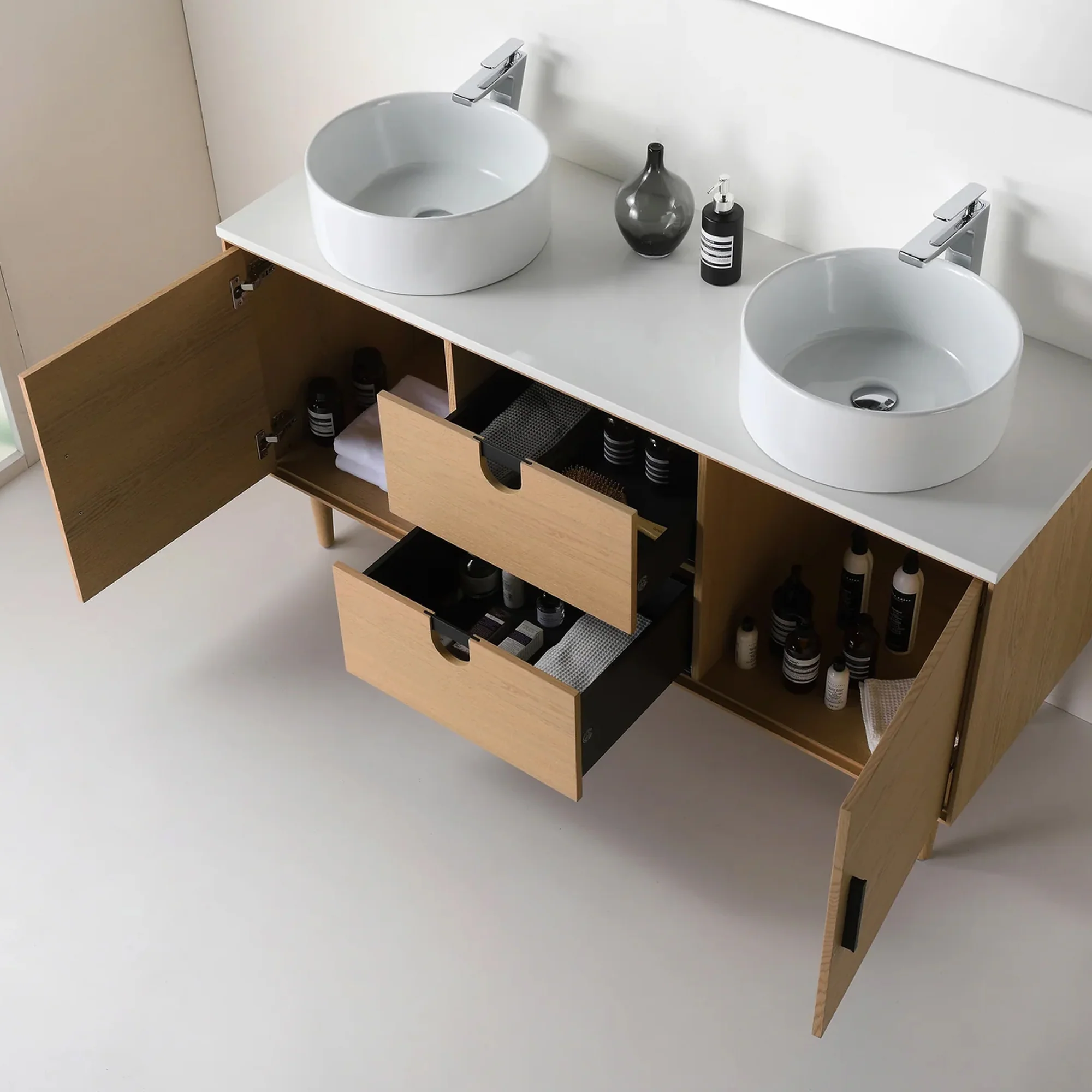Isola Bathroom Vanity (30"-72") 57 Isola Bathroom Vanity (30"-72")