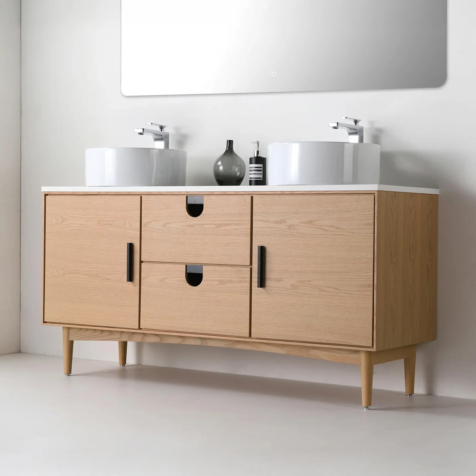 Isola Bathroom Vanity (30"-72") 58 Isola Bathroom Vanity (30"-72")