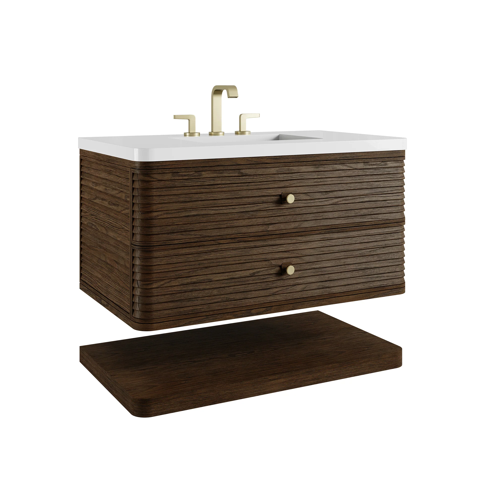 Aurelio Floating Vanity (36"-72") 135 Aurelio Floating Vanity (36"-72")