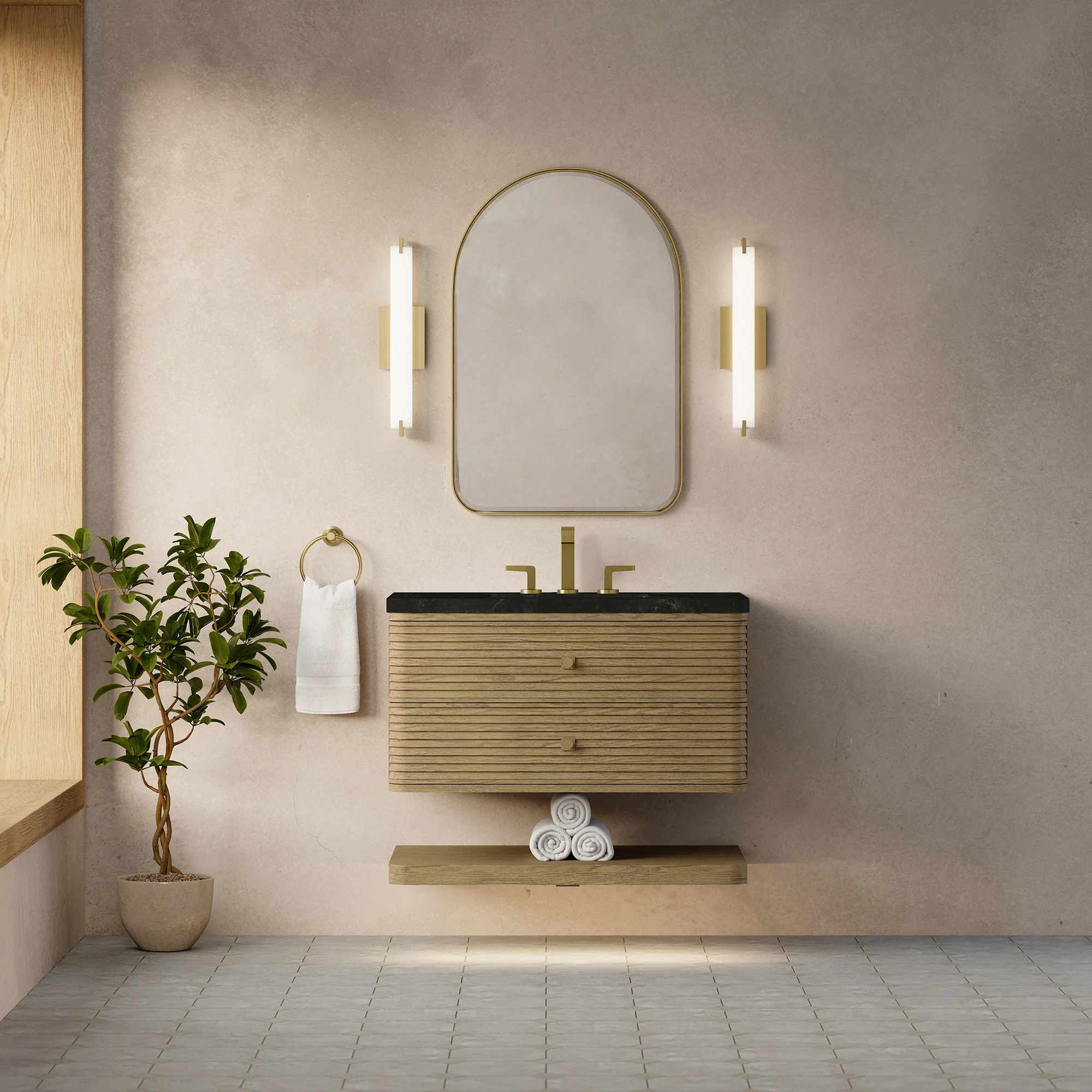 Aurelio Floating Vanity (36"-72") 141 Aurelio Floating Vanity (36"-72")