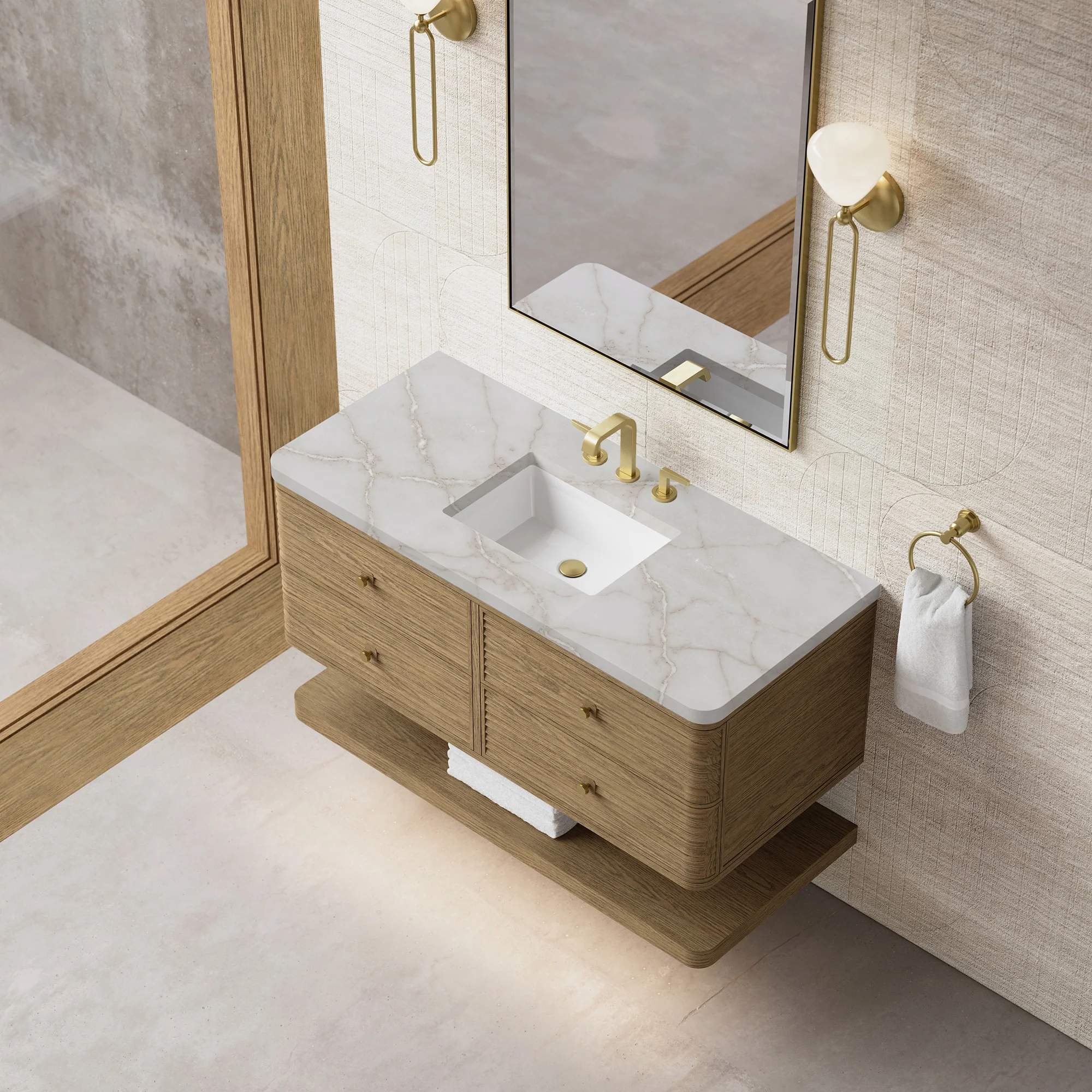 Aurelio Floating Vanity (36"-72")