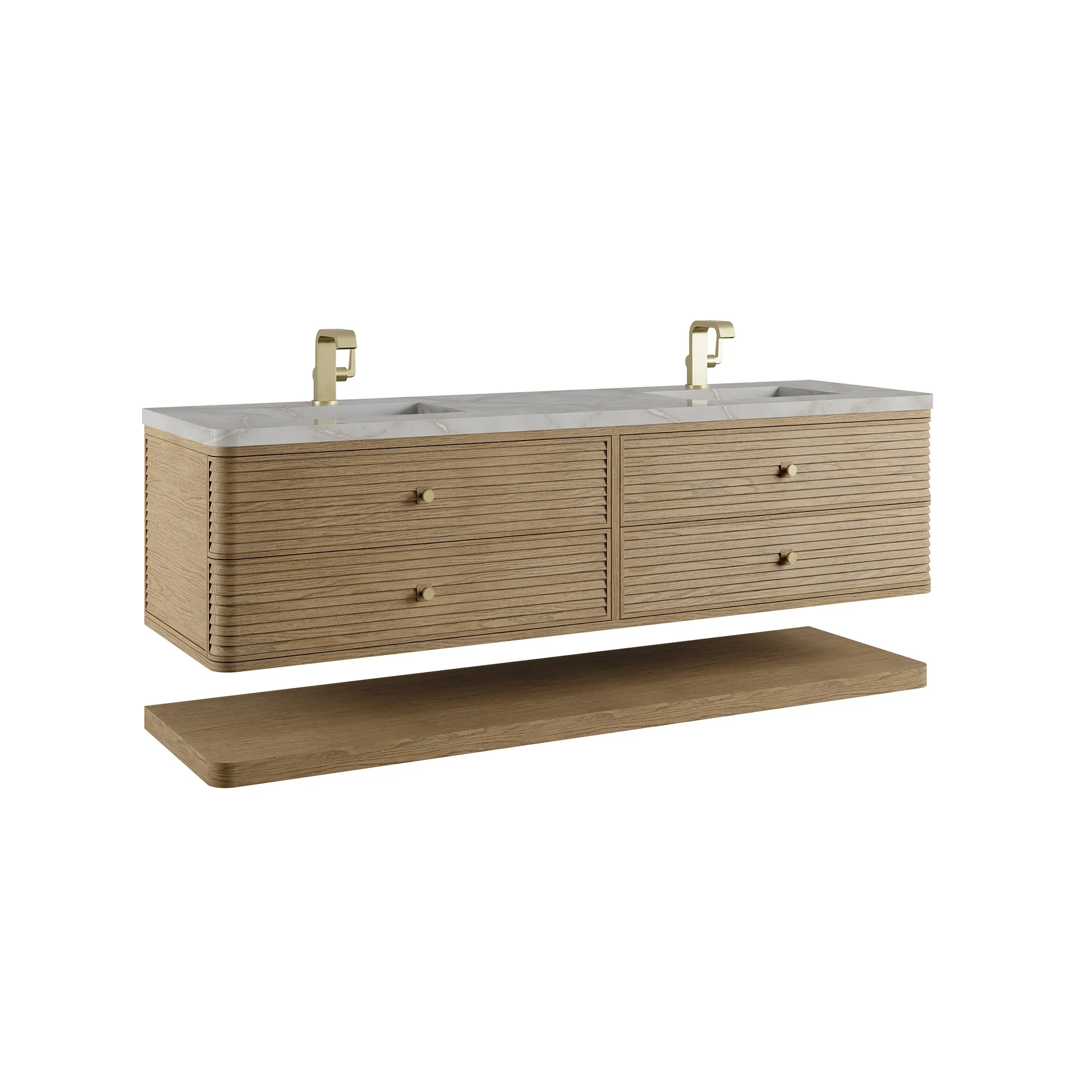 Aurelio Floating Vanity (36"-72") 215 Aurelio Floating Vanity (36"-72")