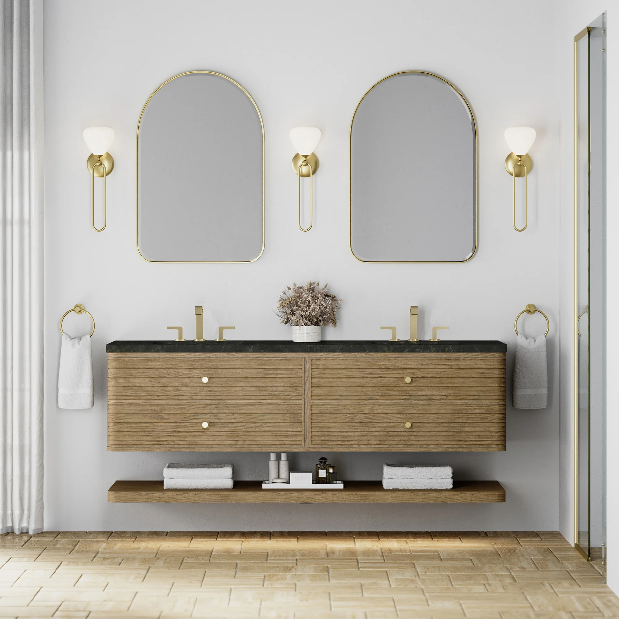 Aurelio Floating Vanity (36"-72") 228 Aurelio Floating Vanity (36"-72")