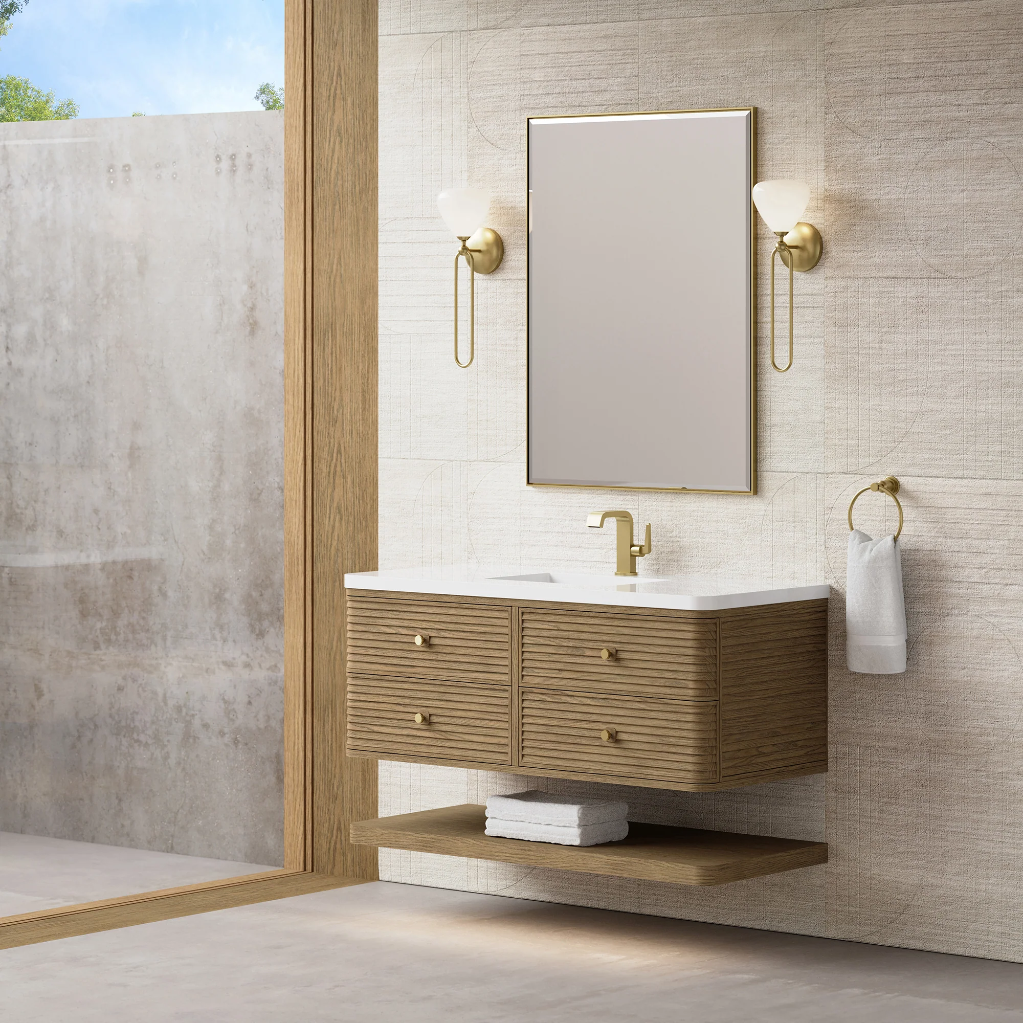 Aurelio Floating Vanity (36"-72") 46 Aurelio Floating Vanity (36"-72")