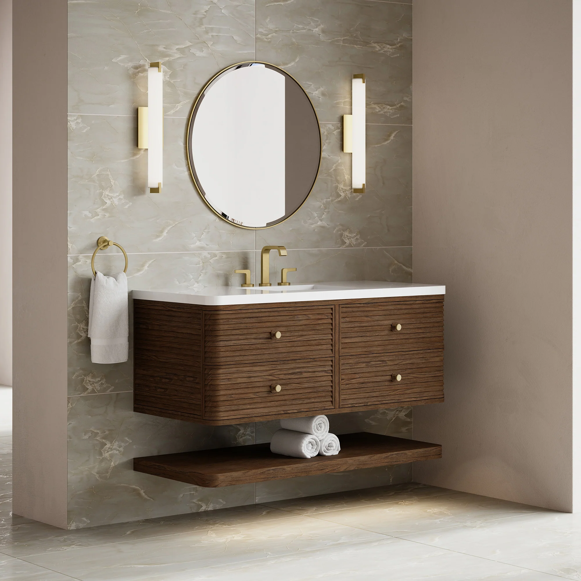 Aurelio Floating Vanity (36"-72") 64 Aurelio Floating Vanity (36"-72")