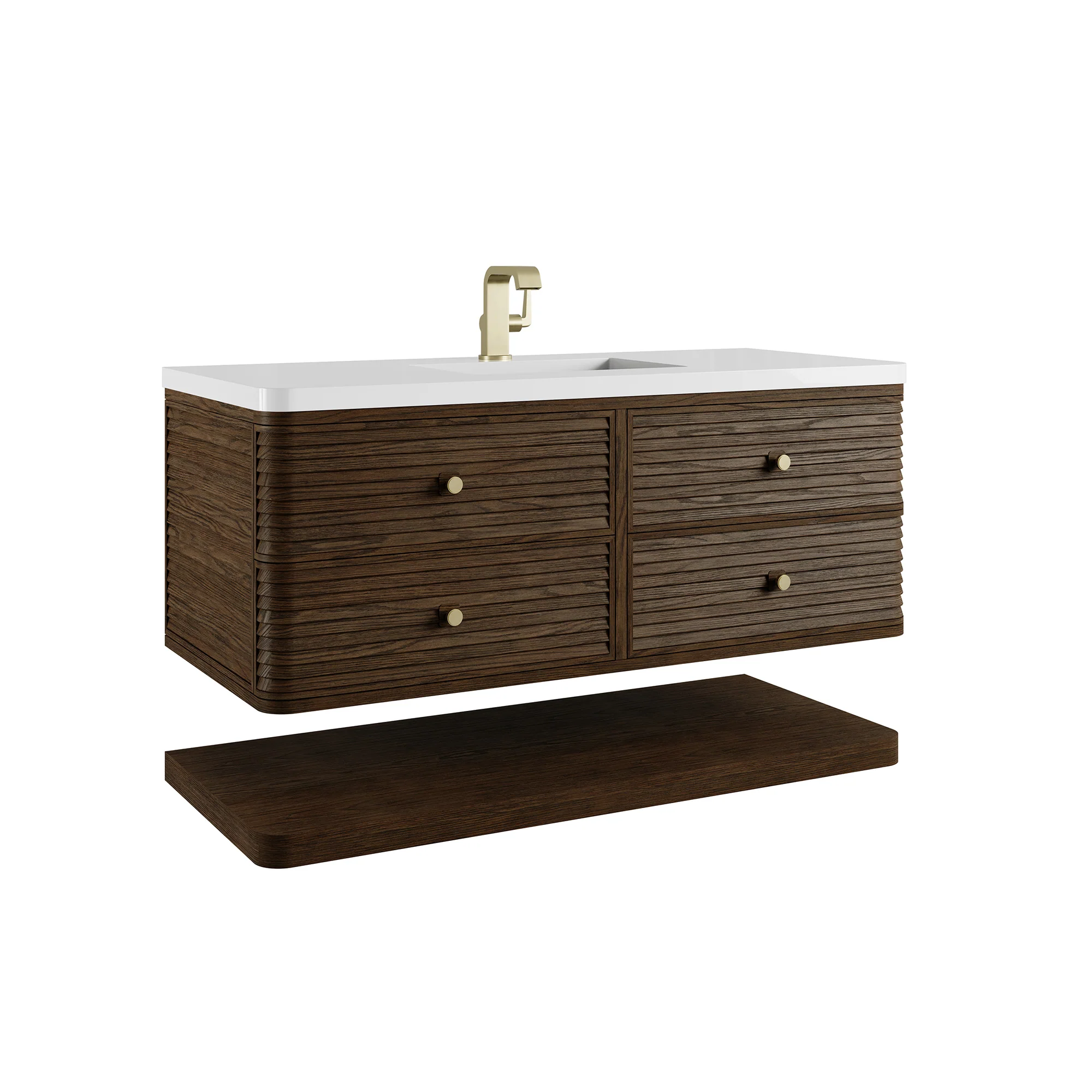 Aurelio Floating Vanity (36"-72") 72 Aurelio Floating Vanity (36"-72")