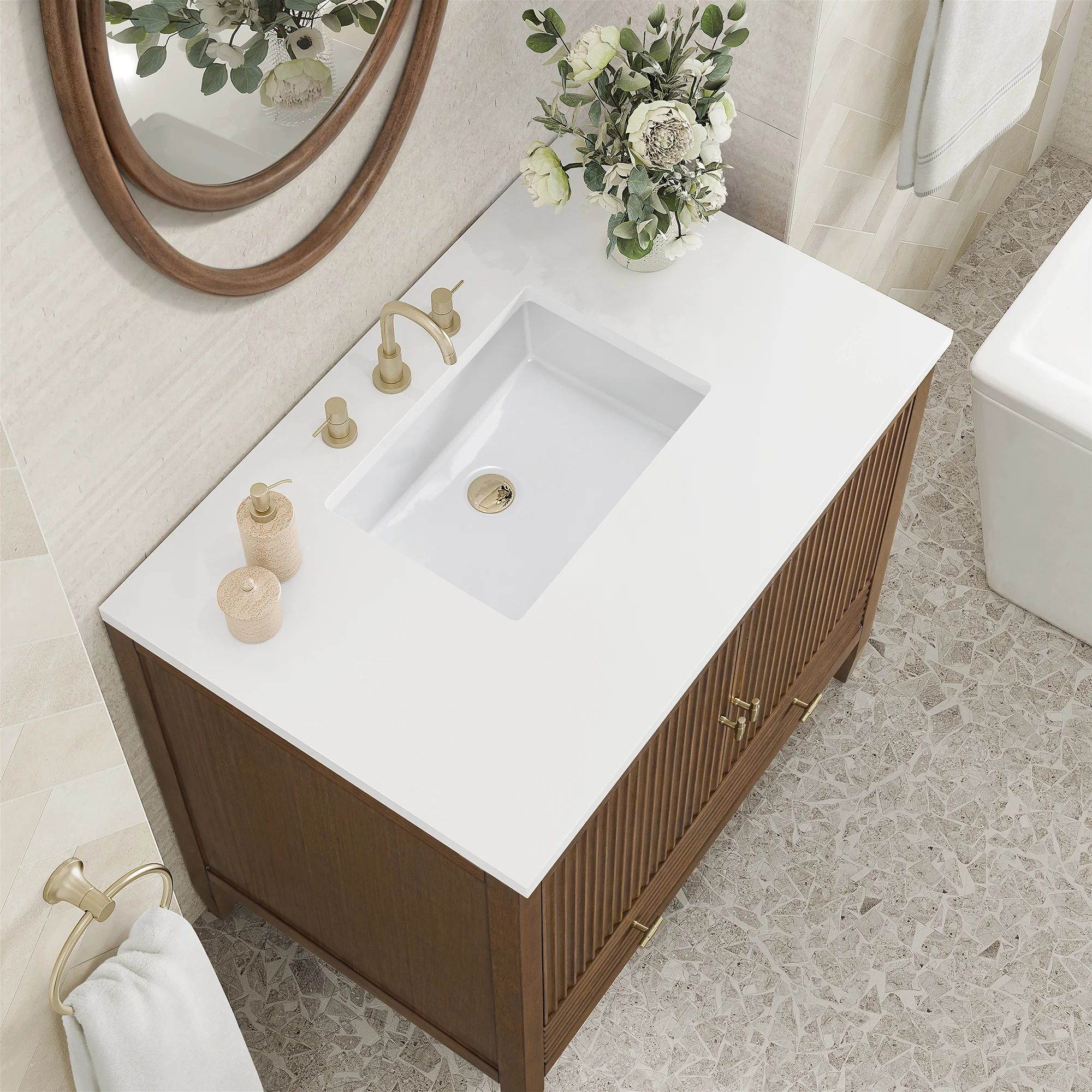 Brickendon Modern Vanity - Fluted (36"-72") 11 Brickendon Modern Vanity - Fluted (36"-72")