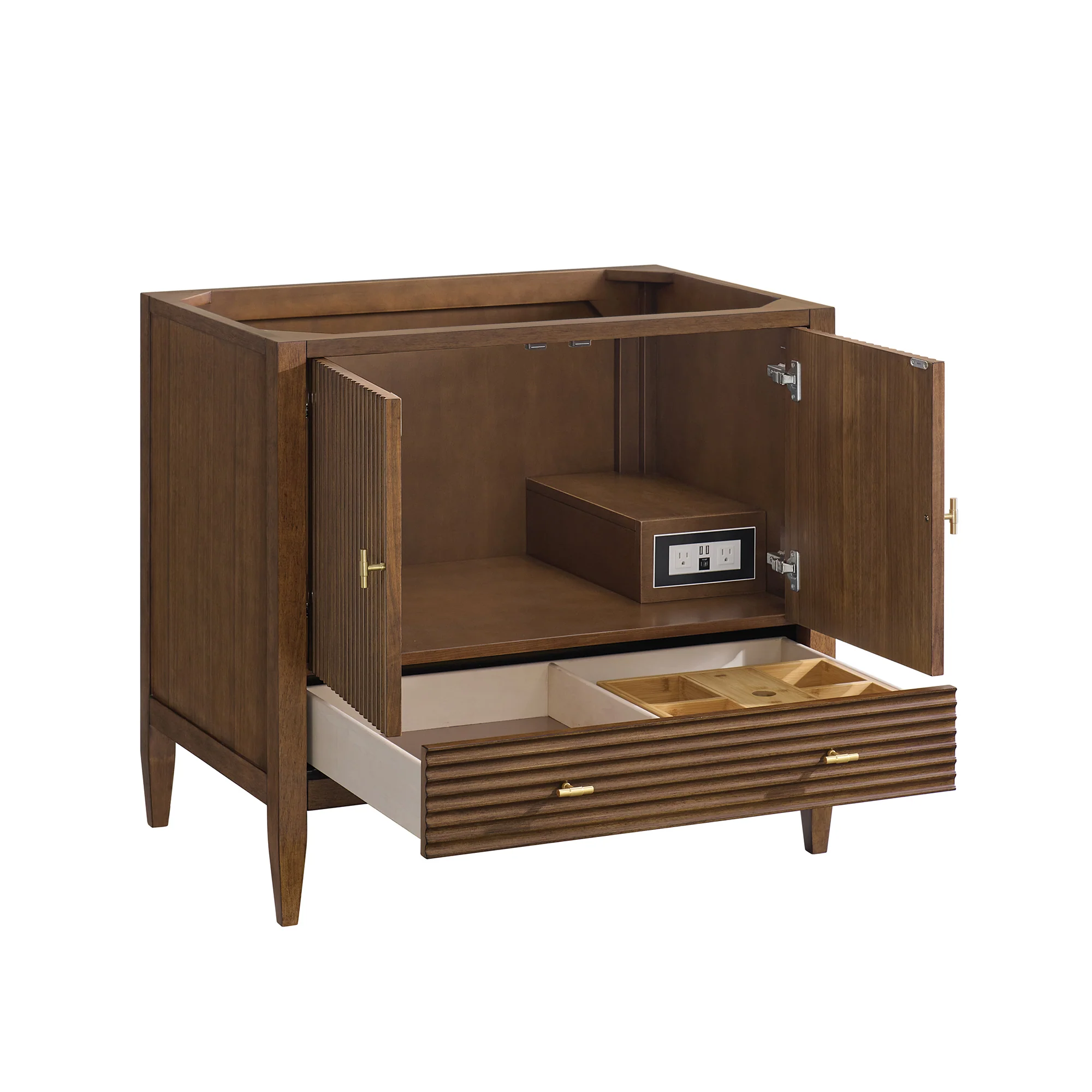 Brickendon Modern Vanity - Fluted (36"-72") 119 Brickendon Modern Vanity - Fluted (36"-72")