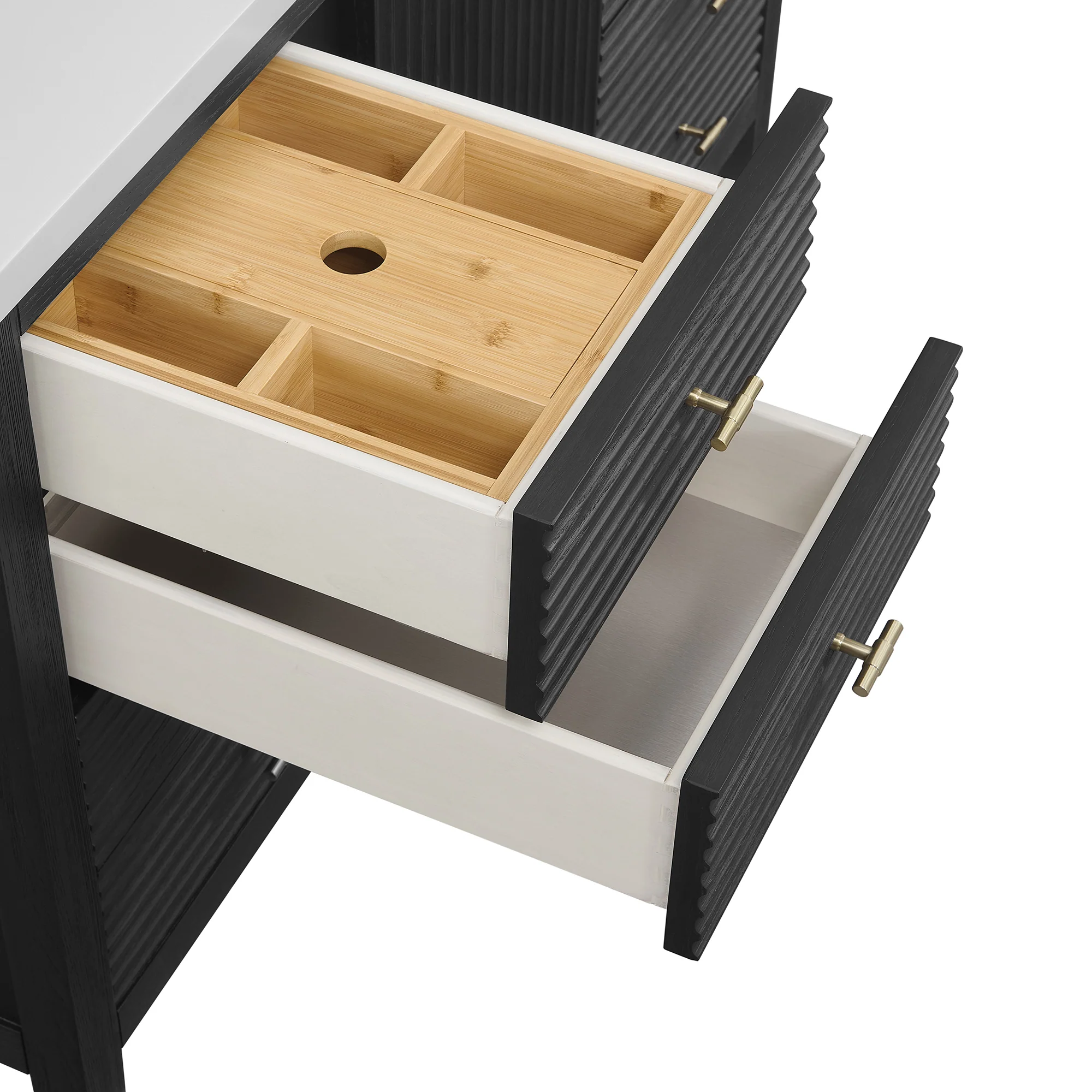 Brickendon Modern Vanity - Fluted (36"-72") 126 Brickendon Modern Vanity - Fluted (36"-72")