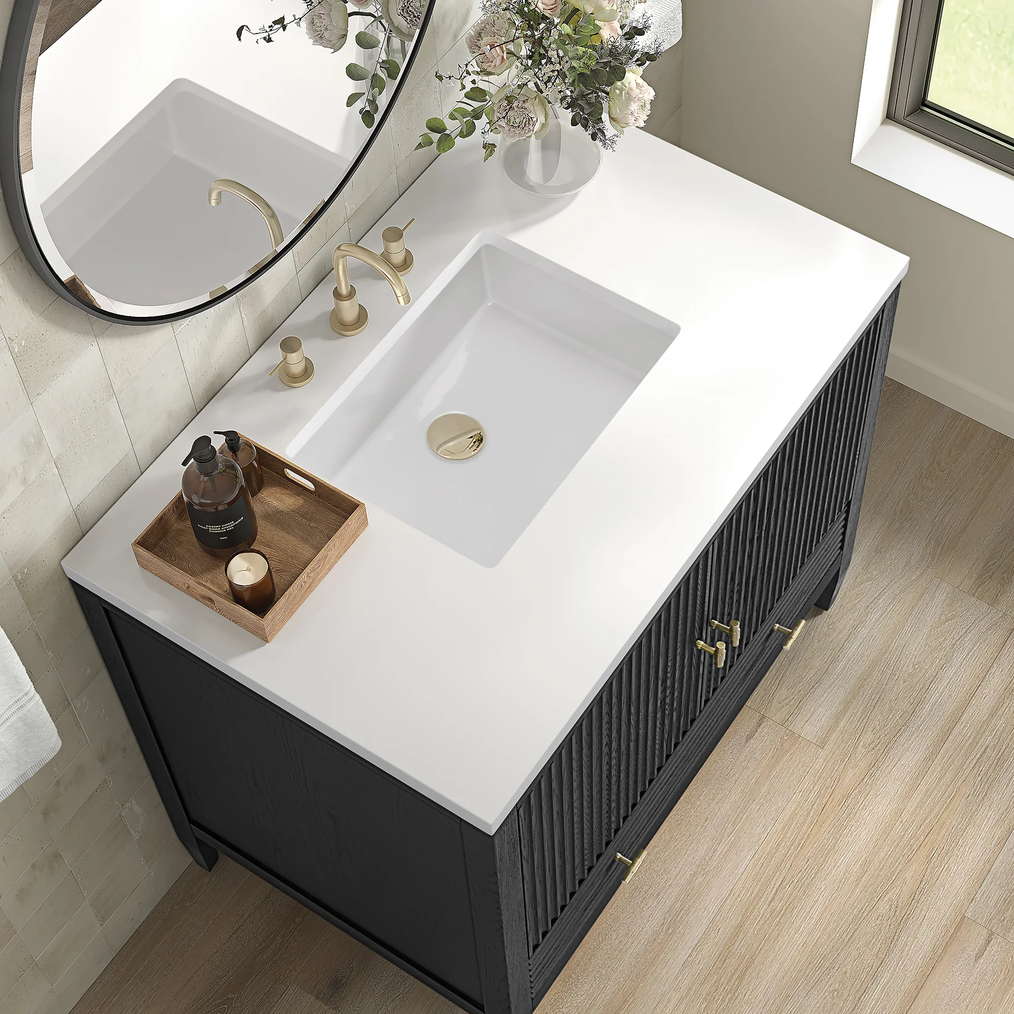 Brickendon Modern Vanity - Fluted (36"-72") 17 Brickendon Modern Vanity - Fluted (36"-72")