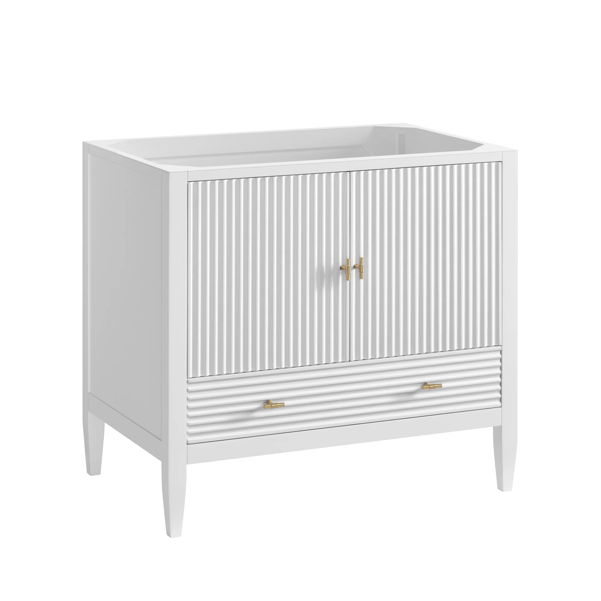Brickendon Modern Vanity - Fluted (36"-72") 177 Brickendon Modern Vanity - Fluted (36"-72")