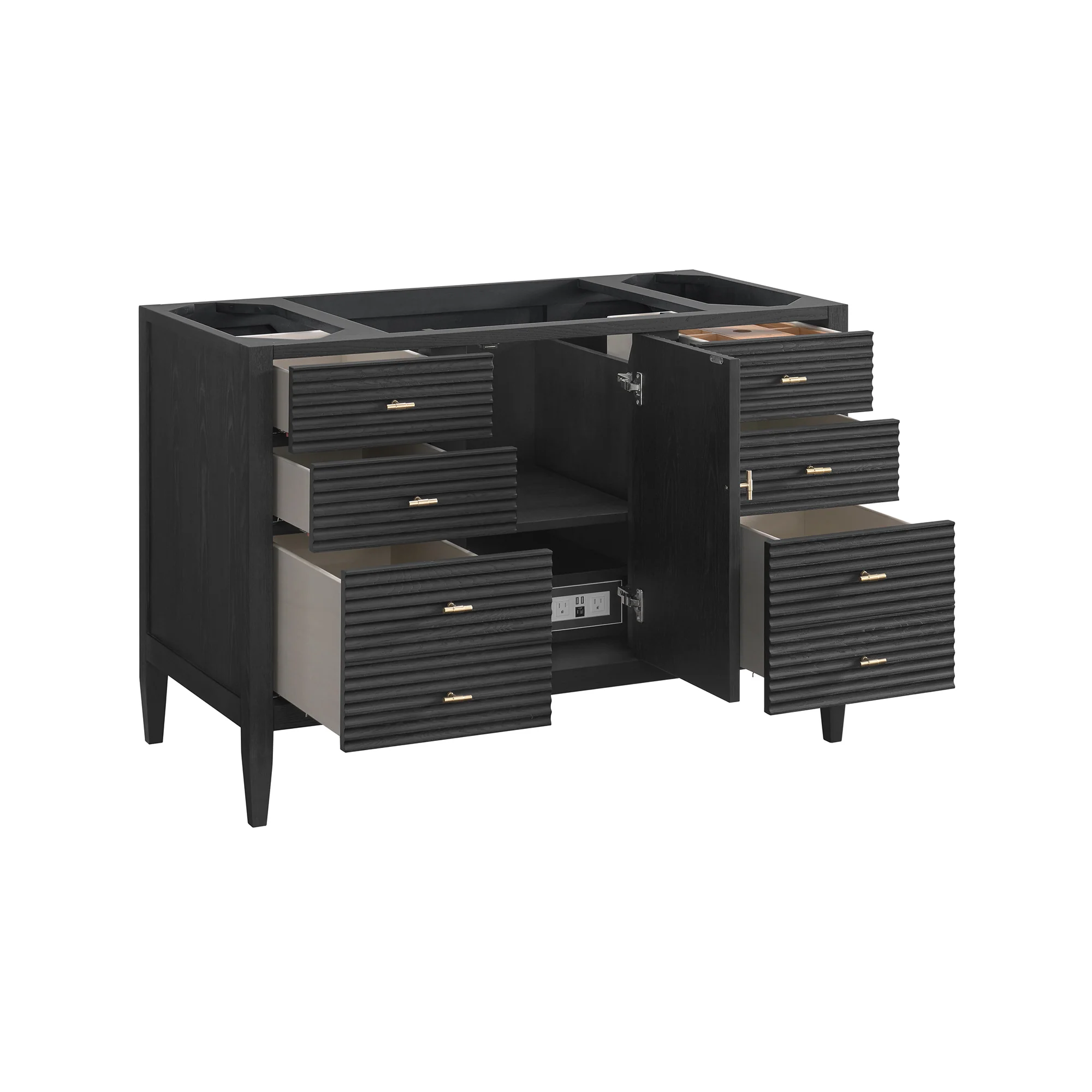 Brickendon Modern Vanity - Fluted (36"-72") 184 Brickendon Modern Vanity - Fluted (36"-72")