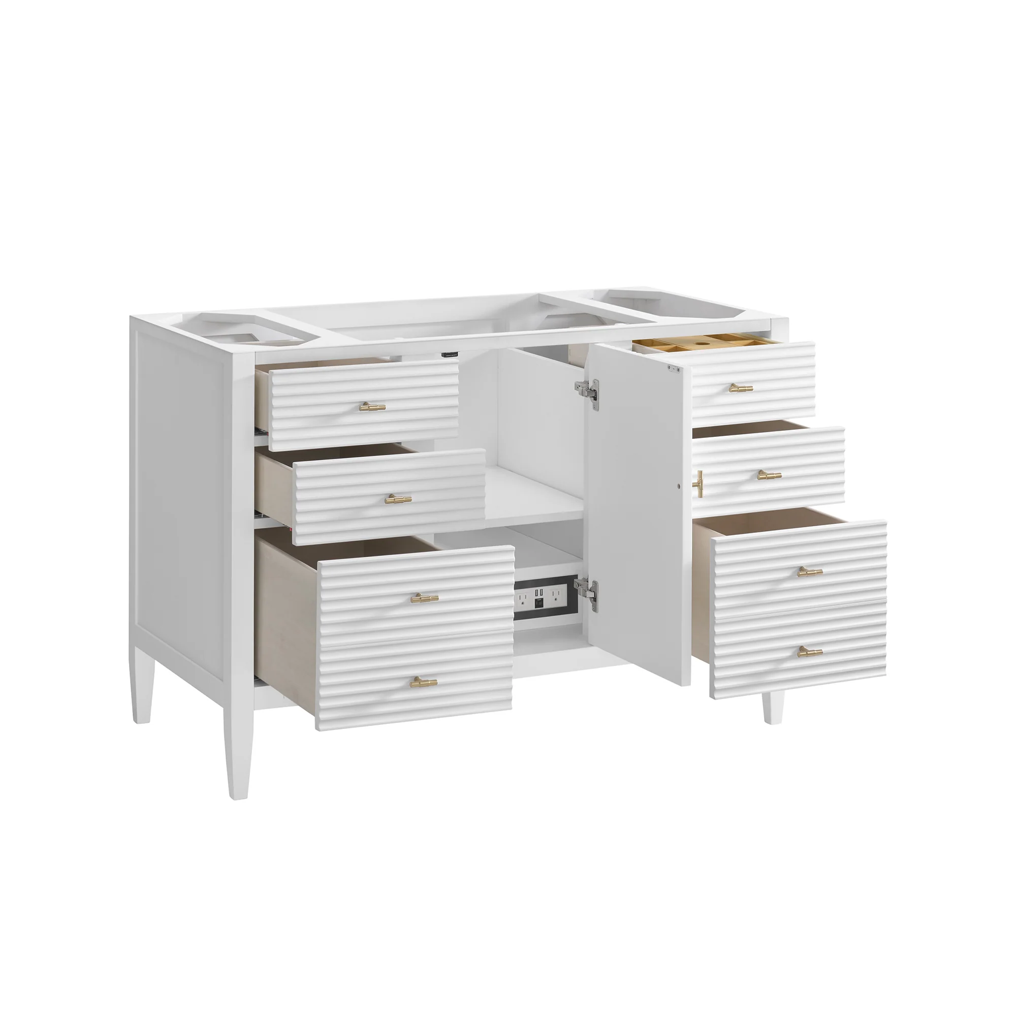 Brickendon Modern Vanity - Fluted (36"-72") 187 Brickendon Modern Vanity - Fluted (36"-72")
