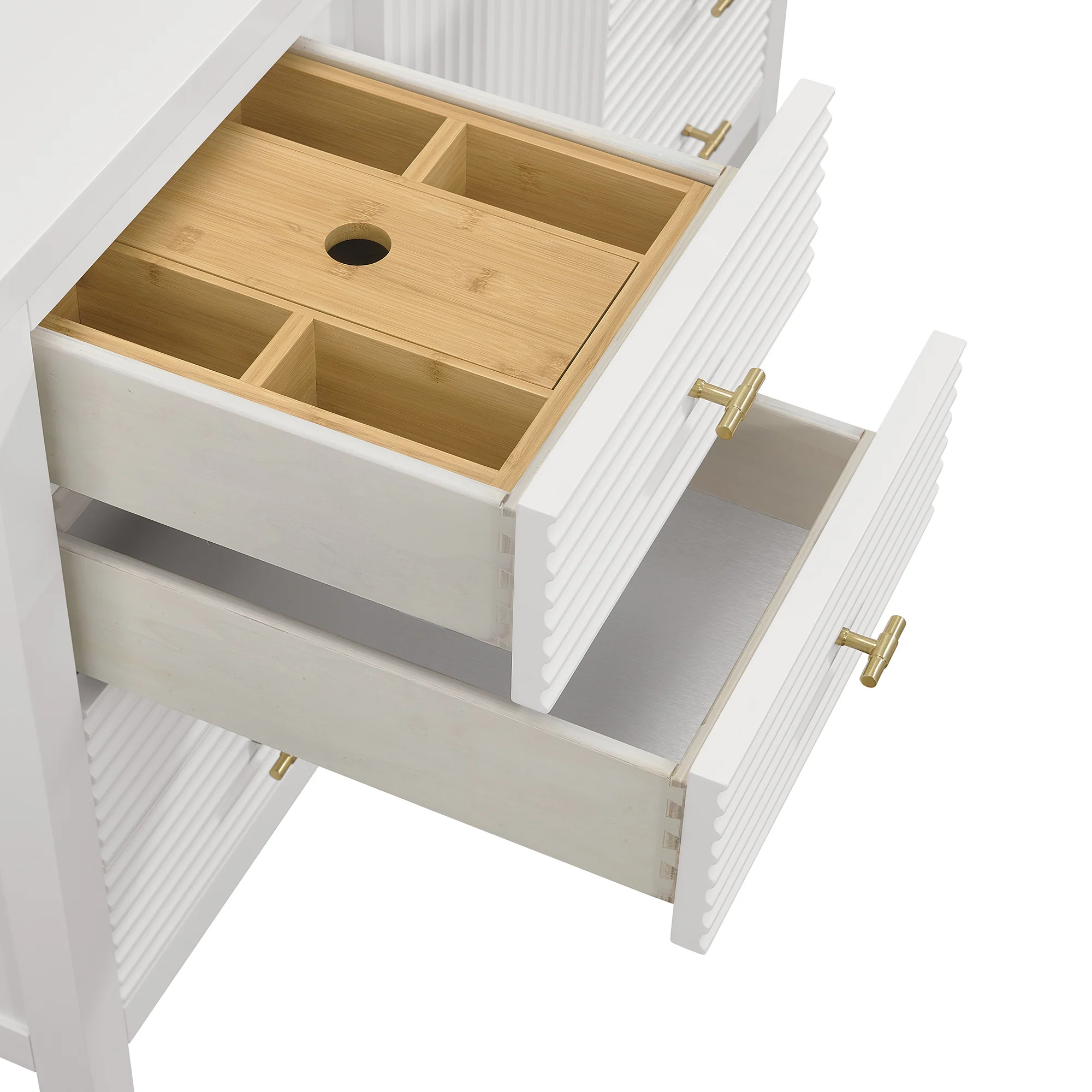 Brickendon Modern Vanity - Fluted (36"-72") 188 Brickendon Modern Vanity - Fluted (36"-72")