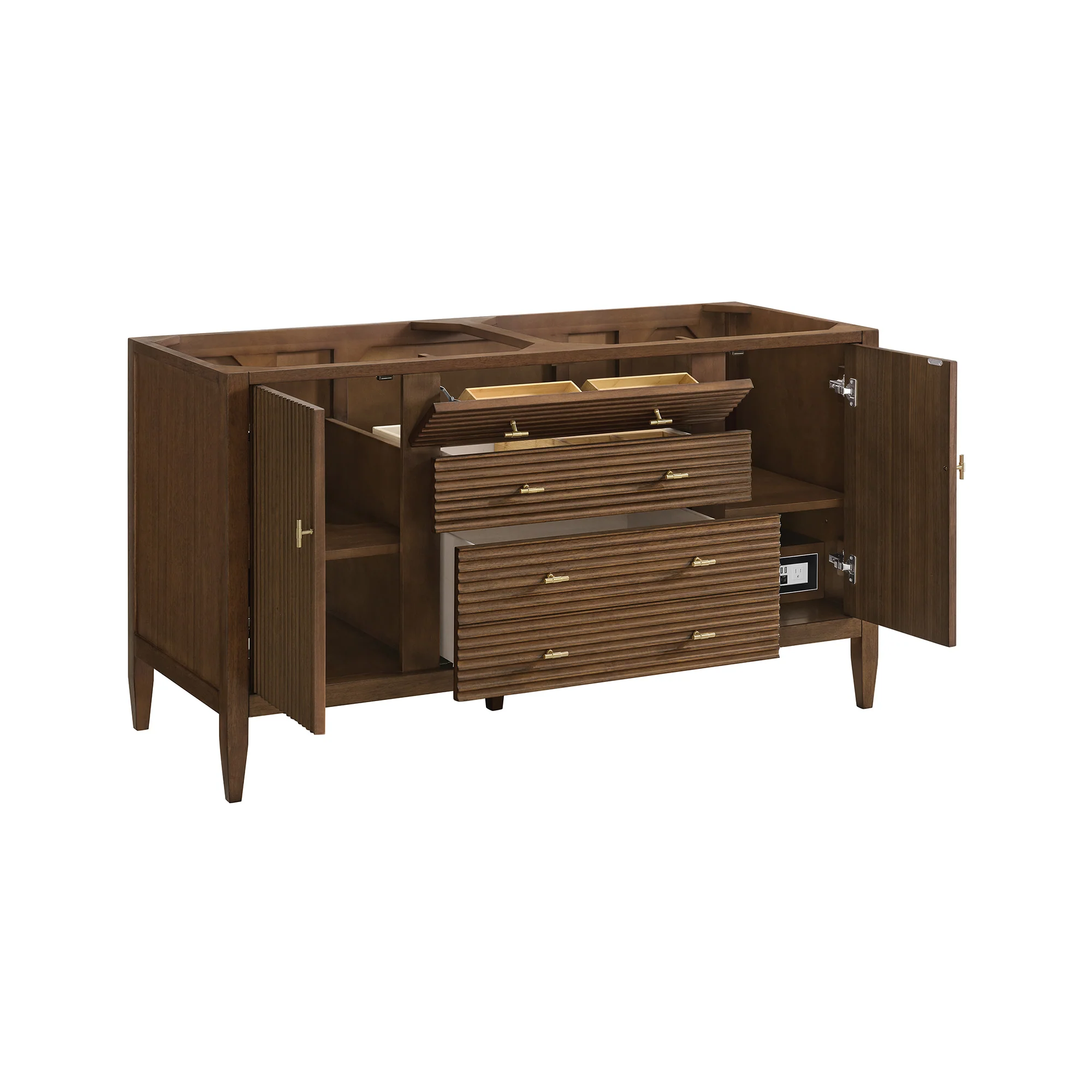 Brickendon Modern Vanity - Fluted (36"-72") 190 Brickendon Modern Vanity - Fluted (36"-72")