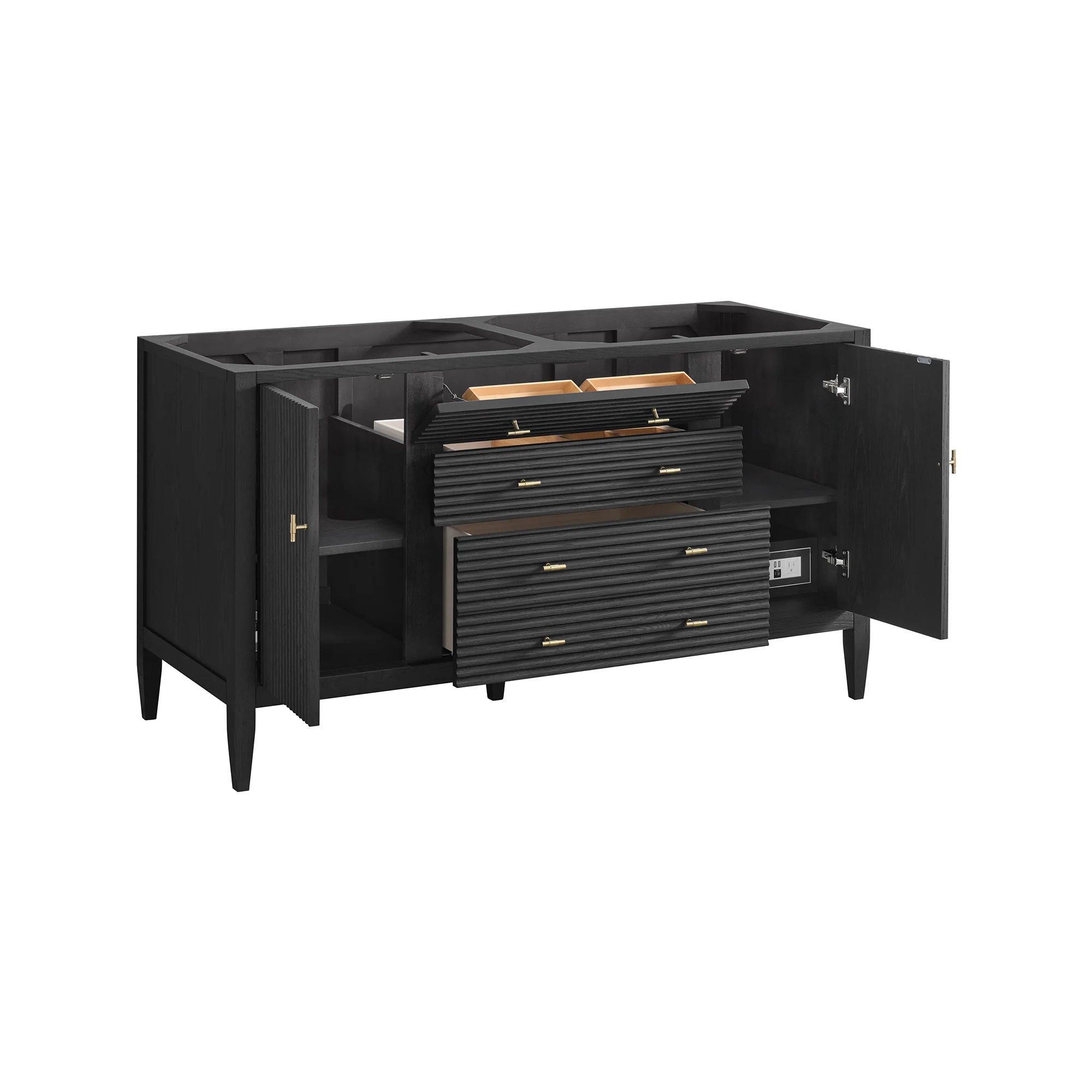 Brickendon Modern Vanity - Fluted (36"-72") 193 Brickendon Modern Vanity - Fluted (36"-72")