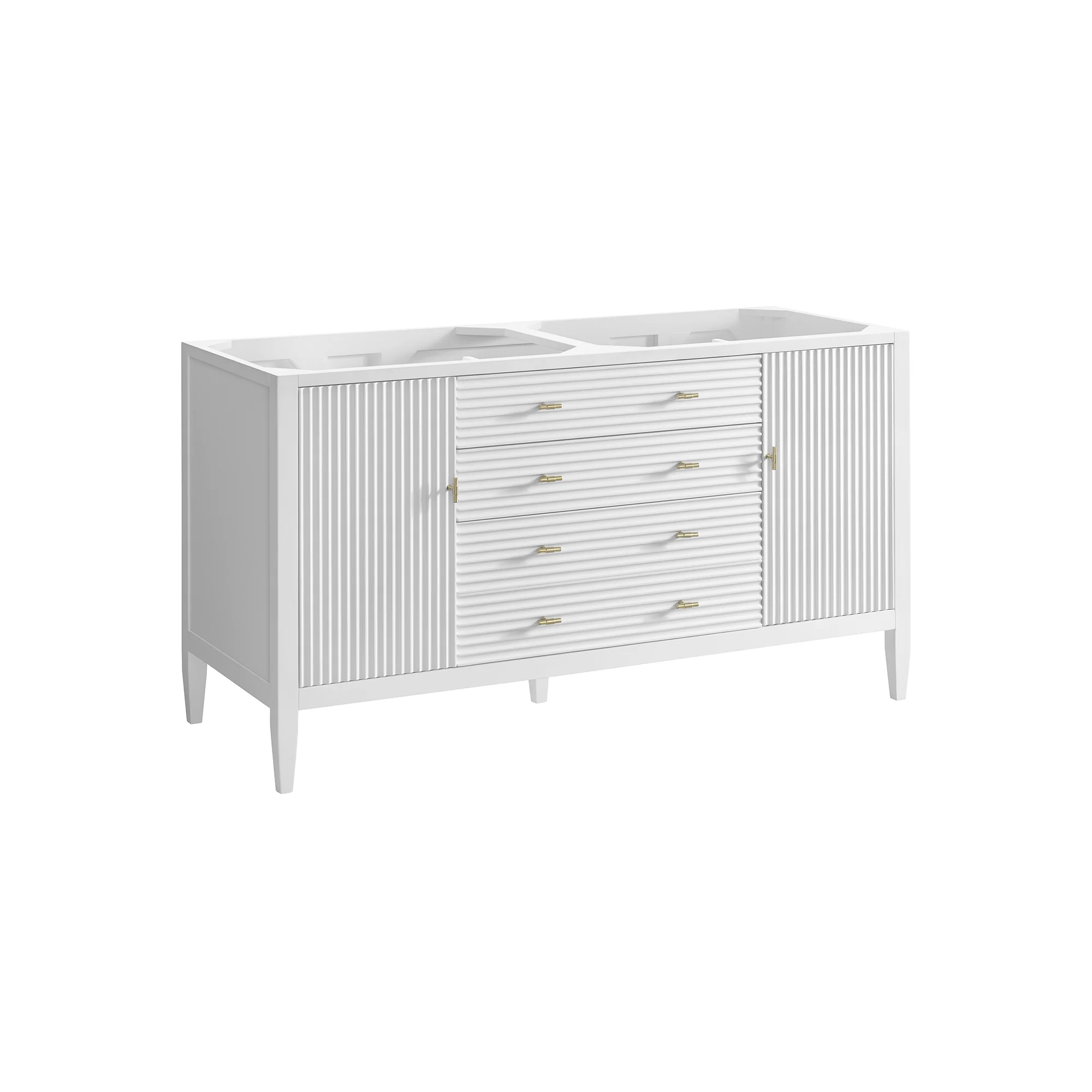 Brickendon Modern Vanity - Fluted (36"-72") 195 Brickendon Modern Vanity - Fluted (36"-72")
