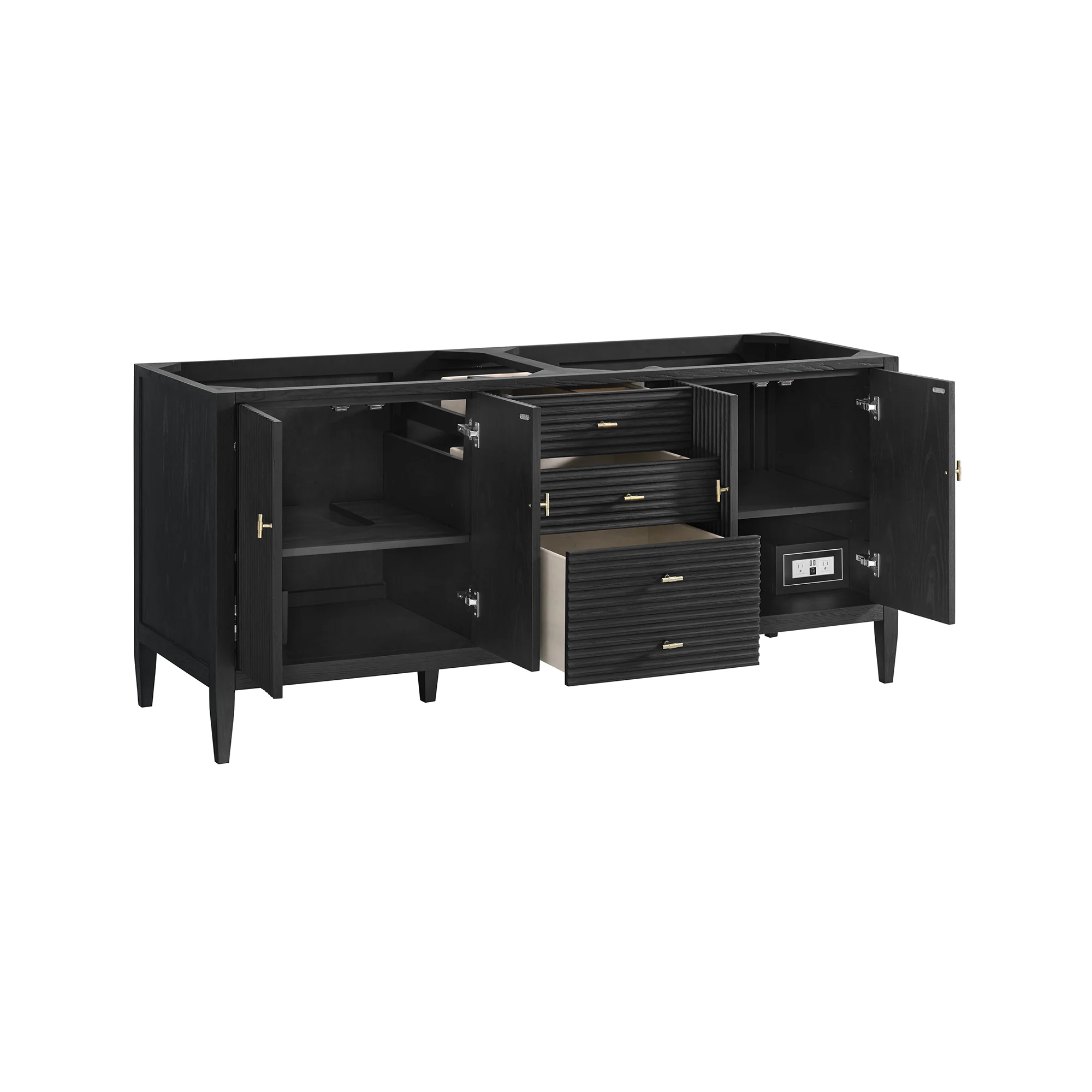 Brickendon Modern Vanity - Fluted (36"-72") 202 Brickendon Modern Vanity - Fluted (36"-72")