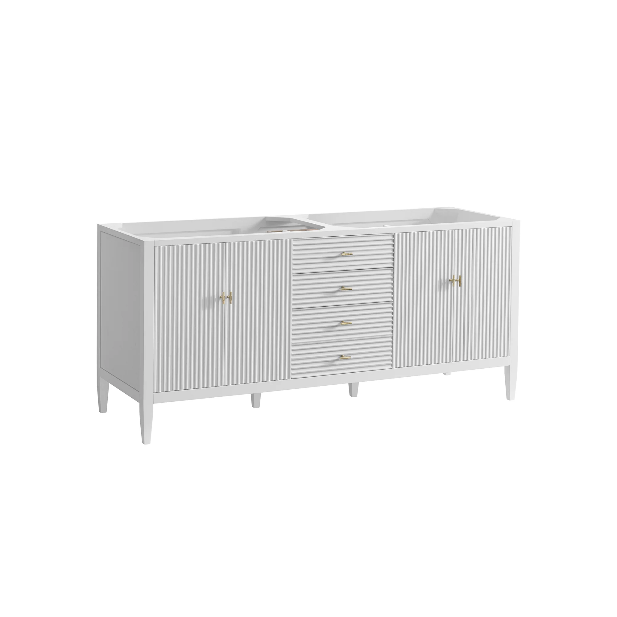 Brickendon Modern Vanity - Fluted (36"-72") 204 Brickendon Modern Vanity - Fluted (36"-72")