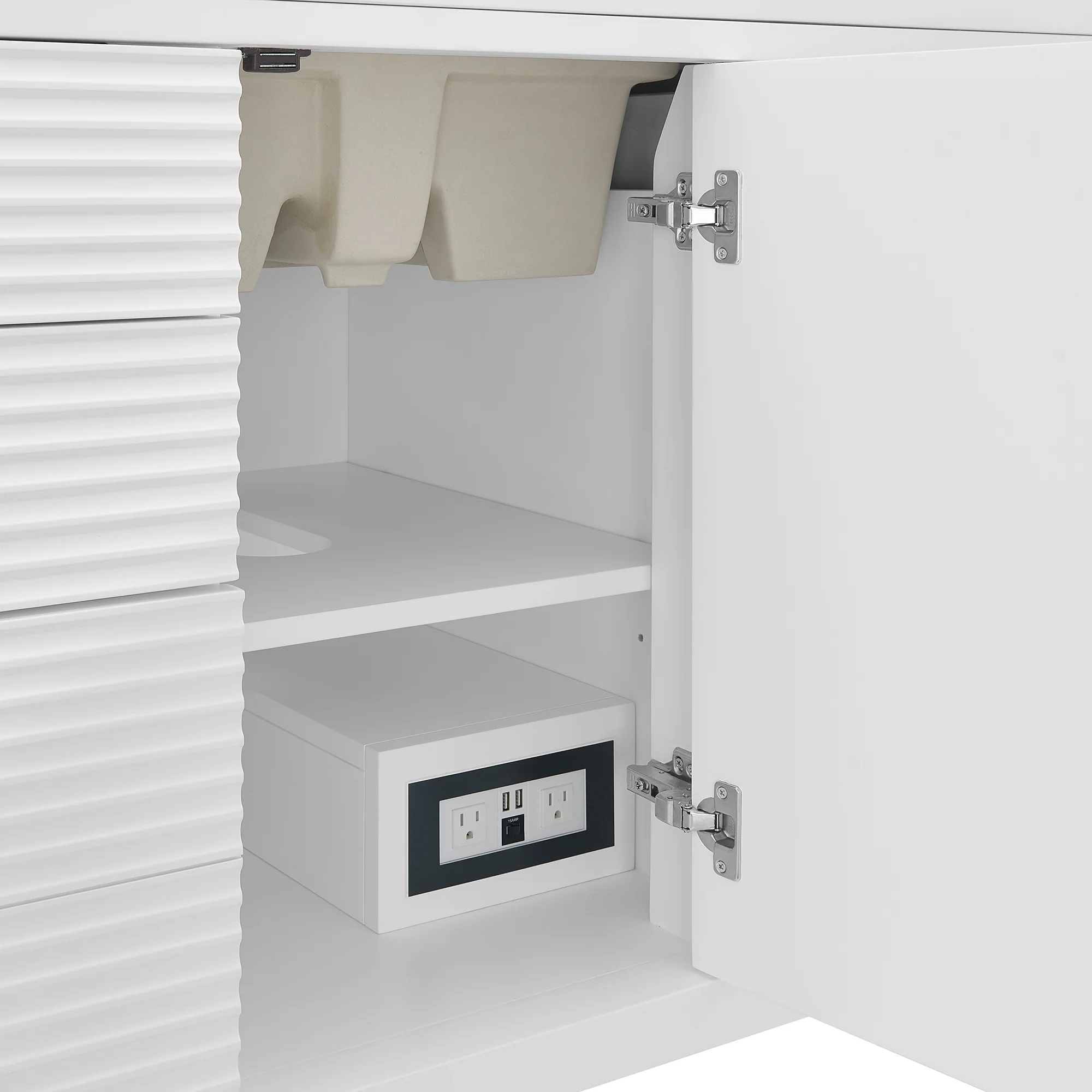 Brickendon Modern Vanity - Fluted (36"-72") 44 Brickendon Modern Vanity - Fluted (36"-72")