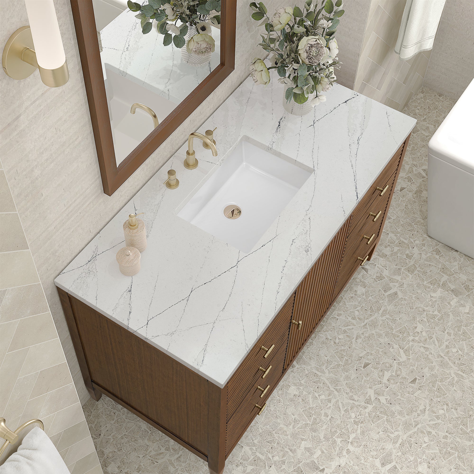 Brickendon Modern Vanity - Fluted (36"-72") 92 Brickendon Modern Vanity - Fluted (36"-72")