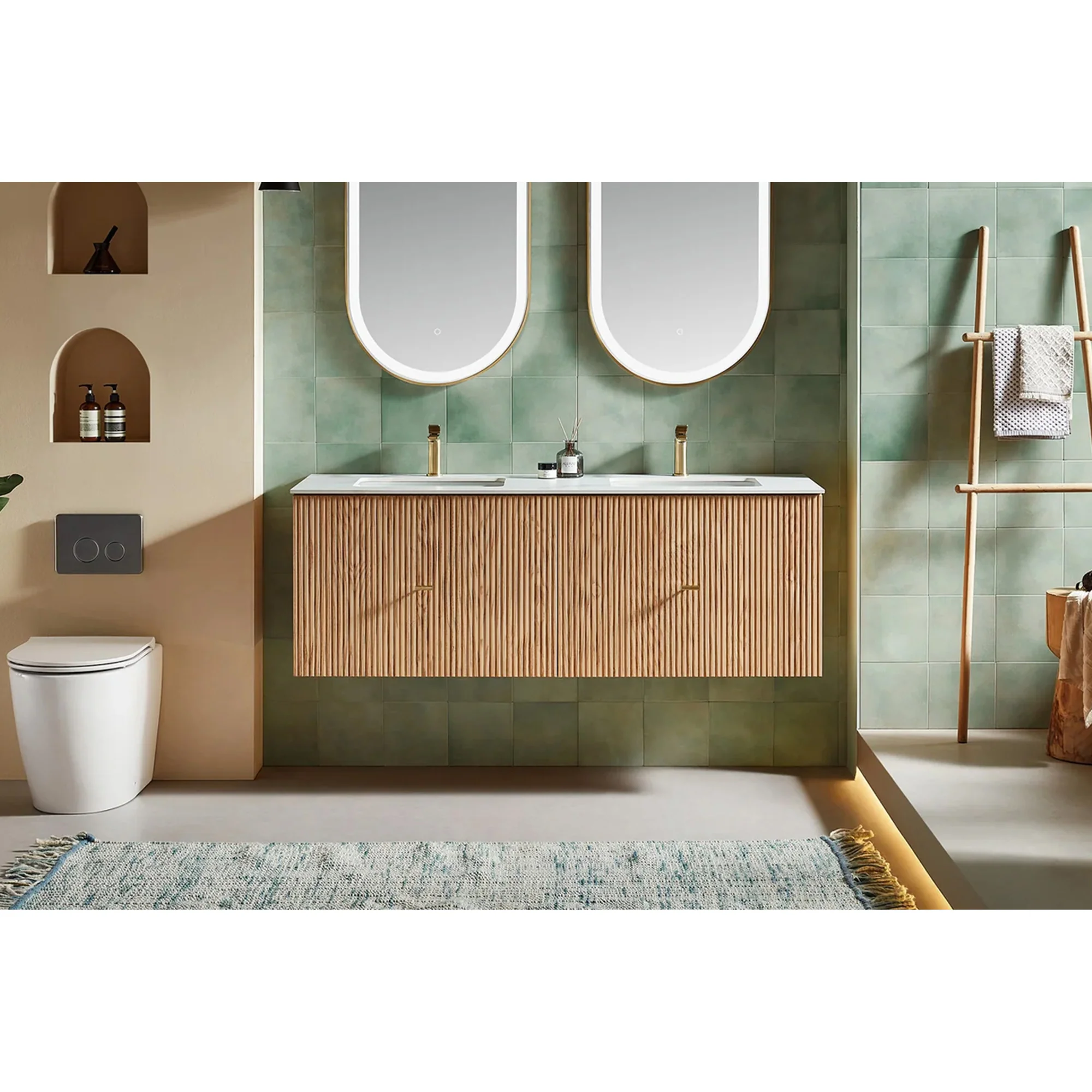 Chiara Floating Vanity (Latest Model) - 2nd Generation (24"-60")