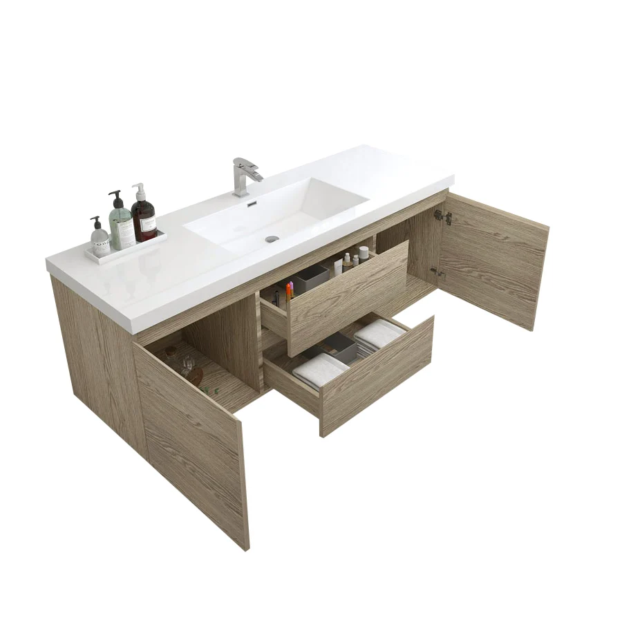 Monterey Floating Vanity (Latest Model) - 2nd Generation (24"-116") 84 Monterey Floating Vanity (Latest Model) - 2nd Generation (24"-116")