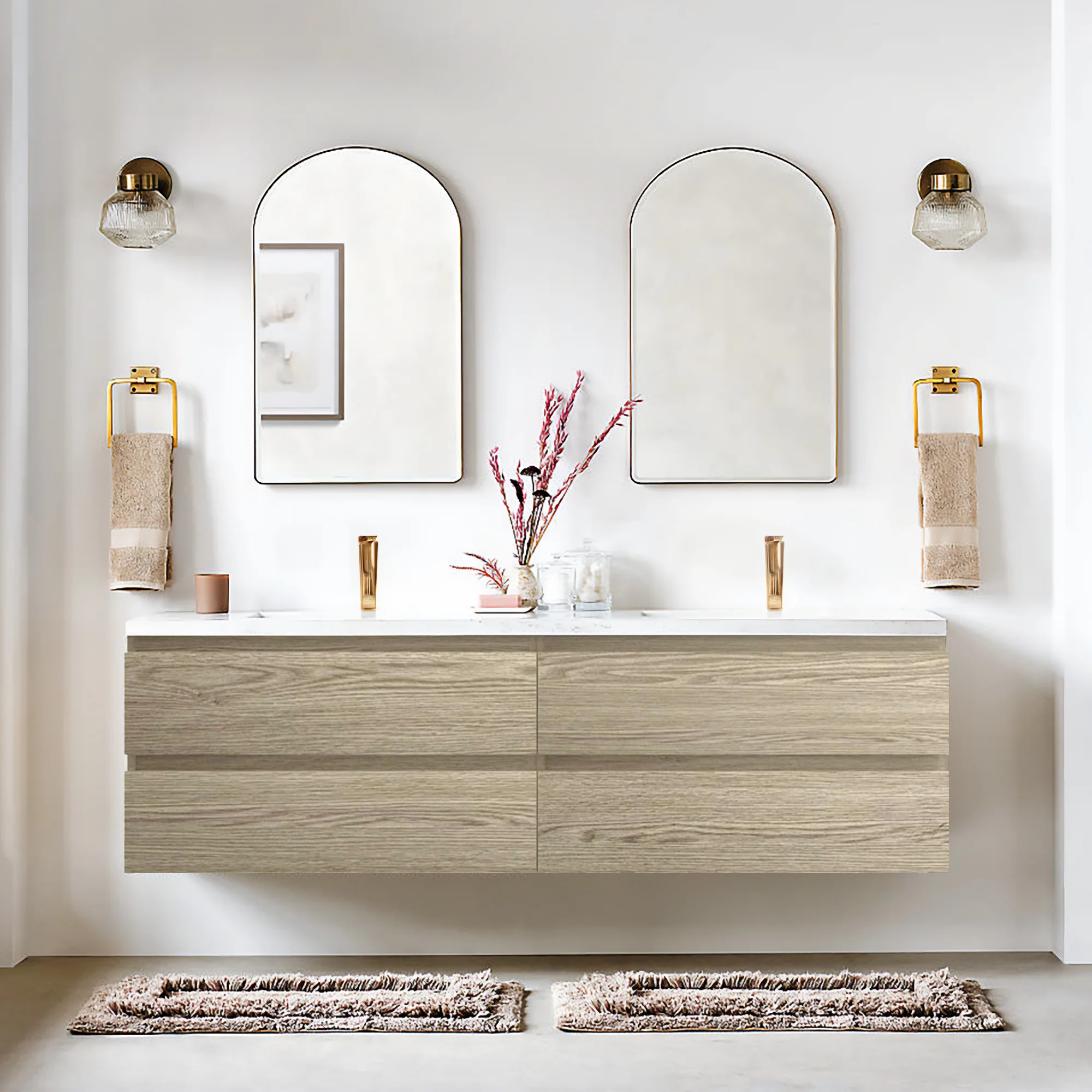 Monterey Floating Vanity (Latest Model) - 2nd Generation (24"-116") 88 Monterey Floating Vanity (Latest Model) - 2nd Generation (24"-116")