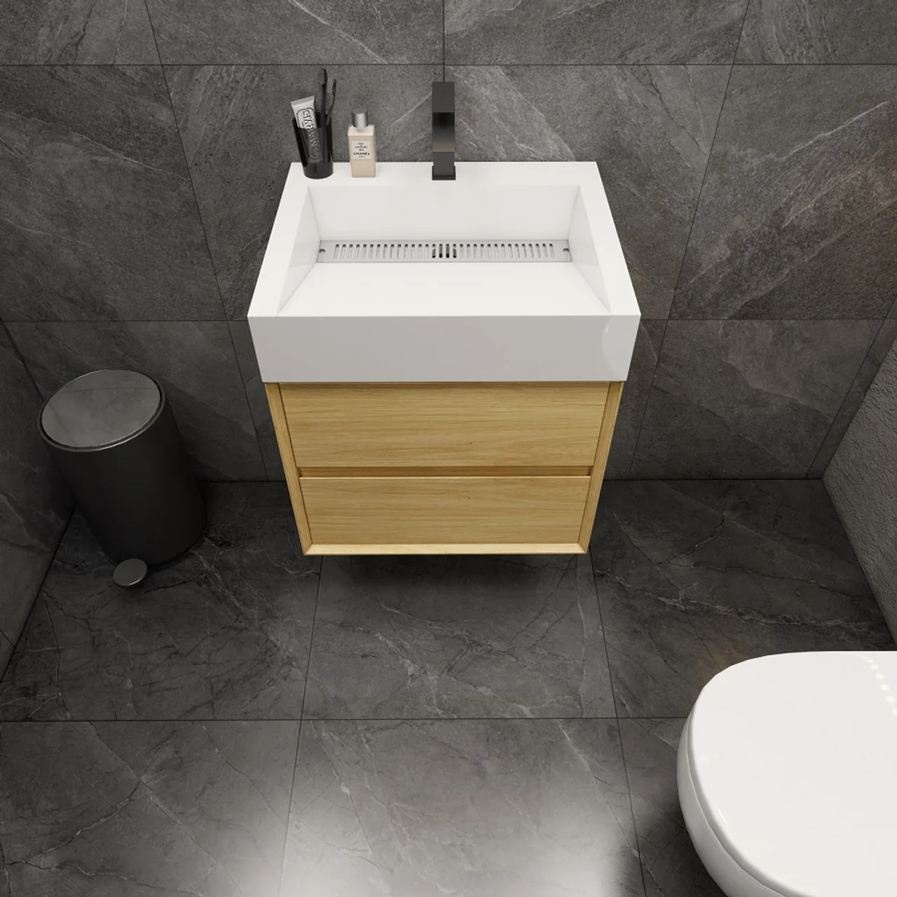 Maslow Floating Vanity (24"-104") 10 Maslow Floating Vanity (24"-104")