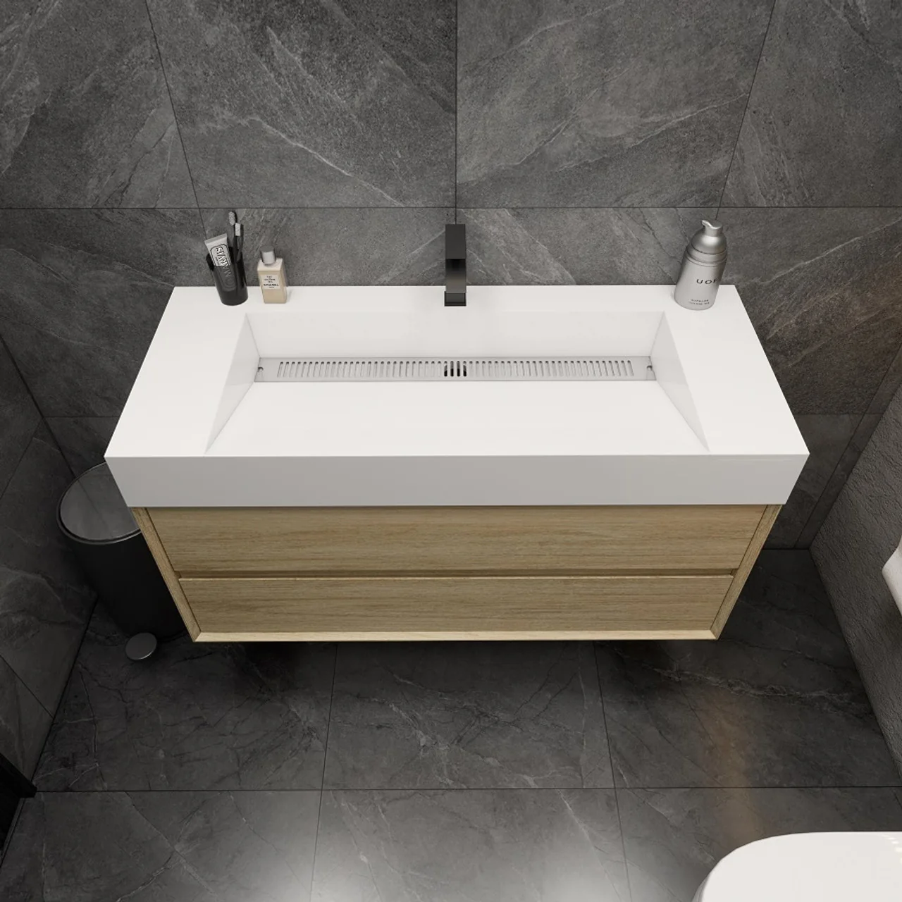 Maslow Floating Vanity (24"-104") 102 Maslow Floating Vanity (24"-104")