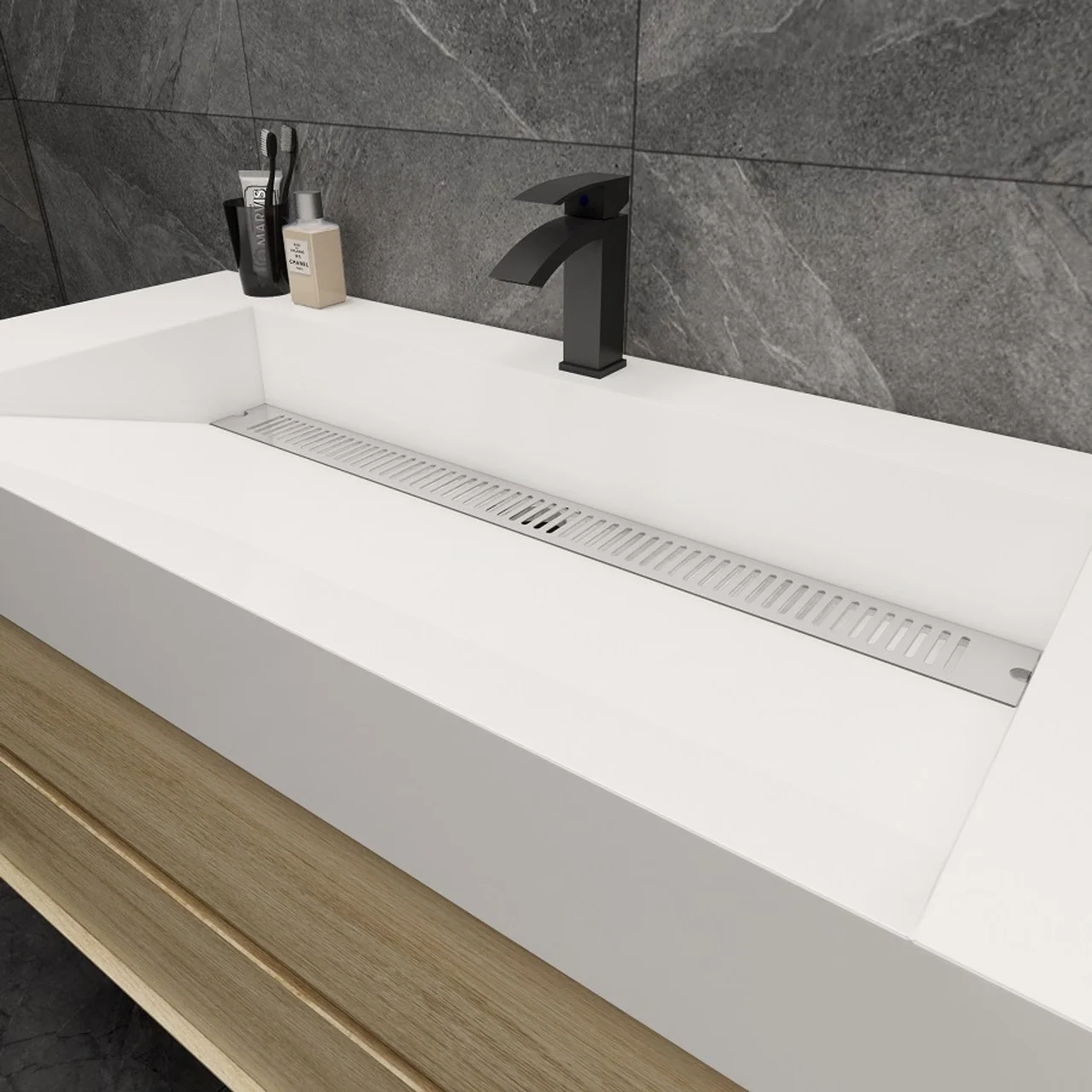 Maslow Floating Vanity (24"-104") 106 Maslow Floating Vanity (24"-104")