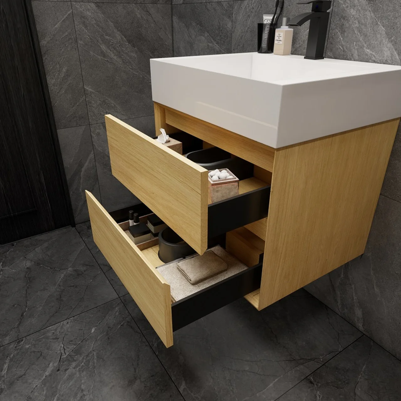 Maslow Floating Vanity (24"-104") 13 Maslow Floating Vanity (24"-104")