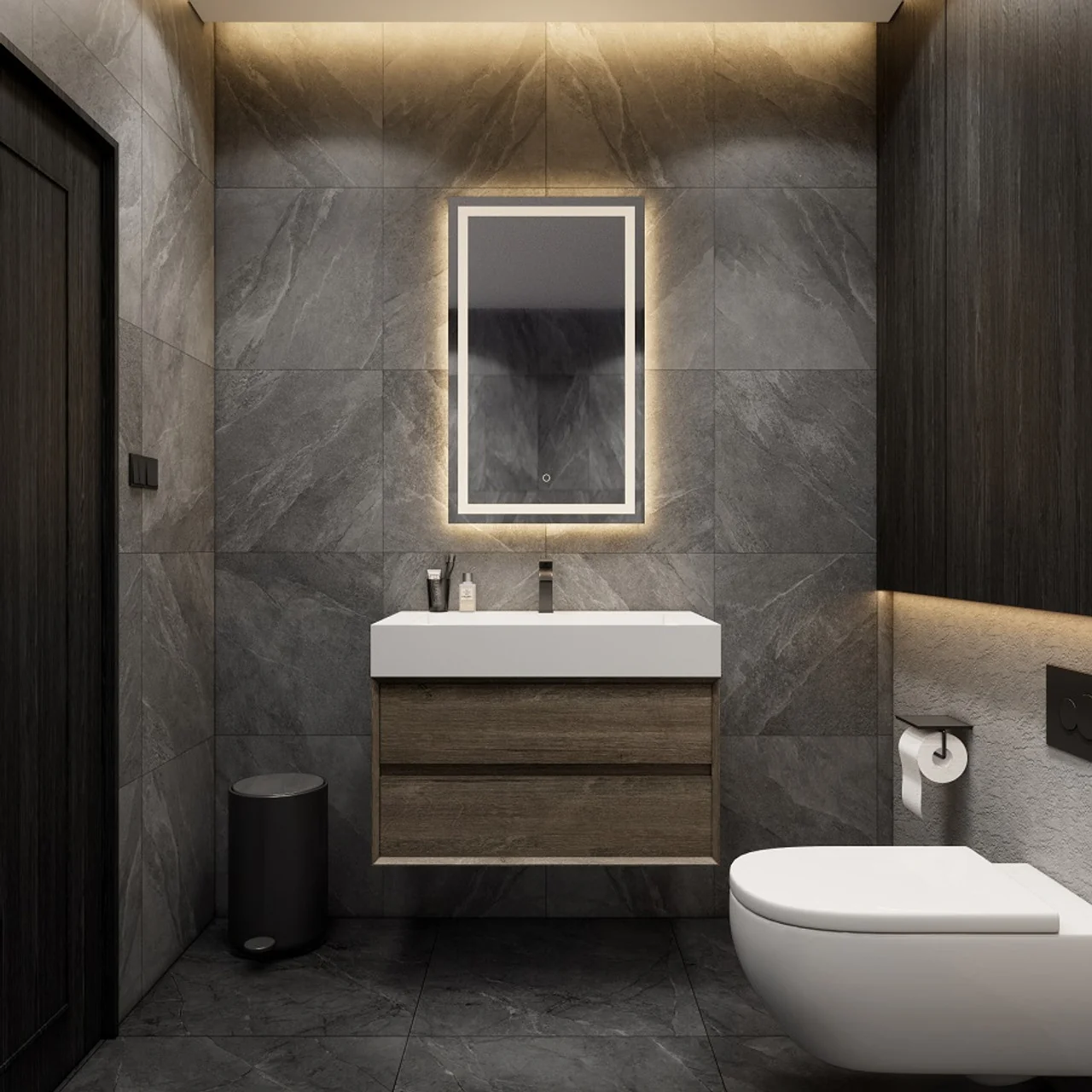 Maslow Floating Vanity (24"-104") 150 Maslow Floating Vanity (24"-104")