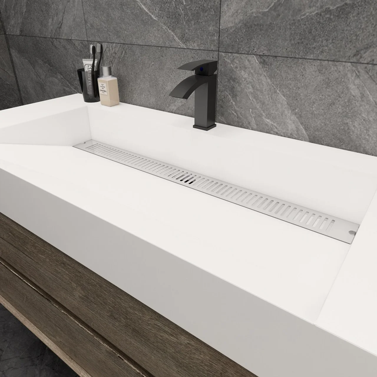 Maslow Floating Vanity (24"-104") 164 Maslow Floating Vanity (24"-104")