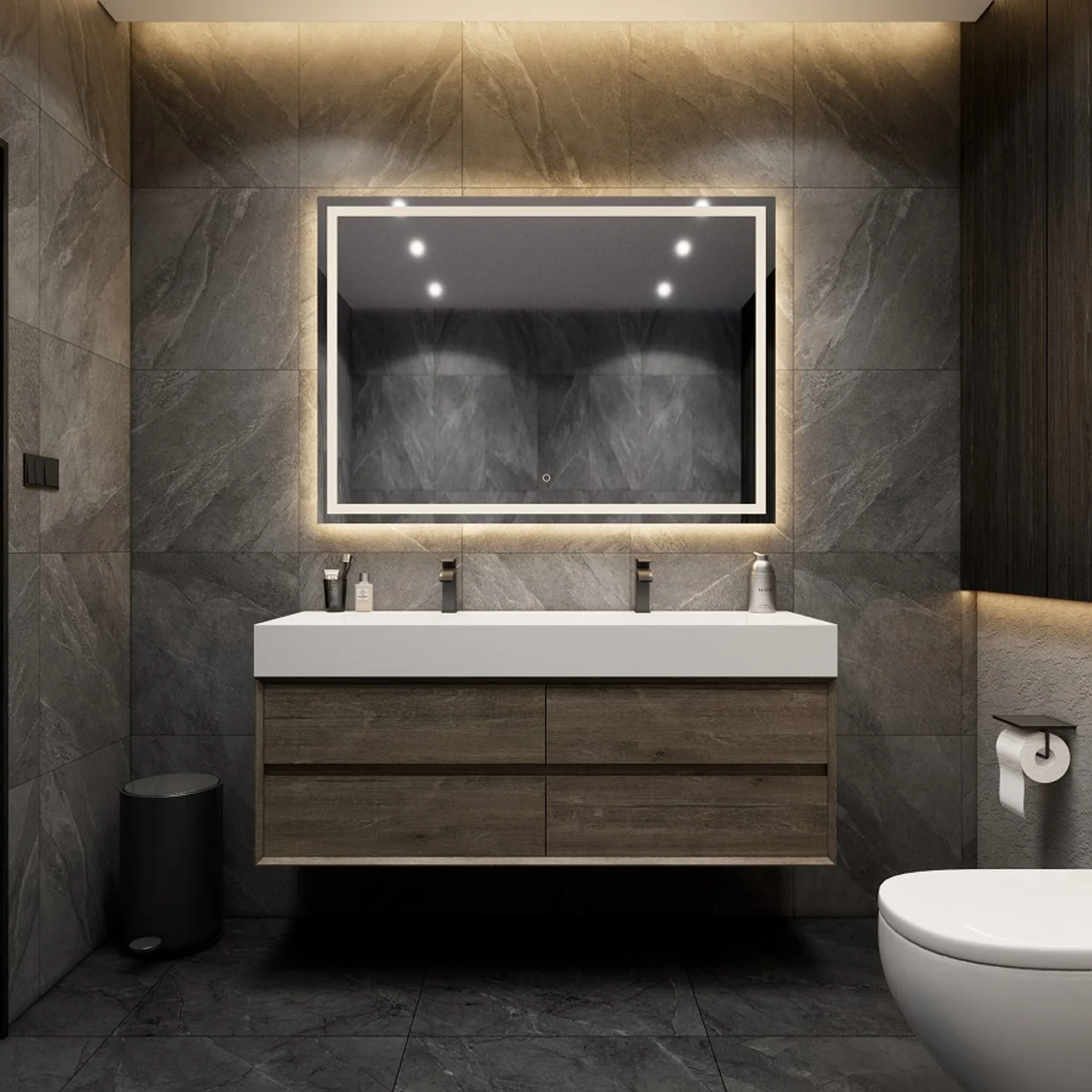 Maslow Floating Vanity (24"-104") 166 Maslow Floating Vanity (24"-104")