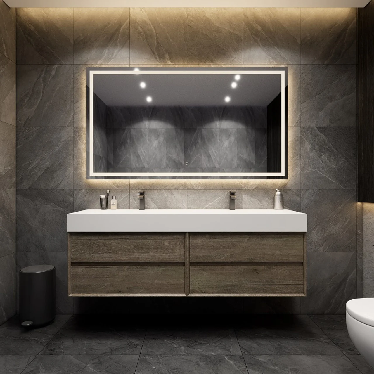 Maslow Floating Vanity (24"-104") 174 Maslow Floating Vanity (24"-104")