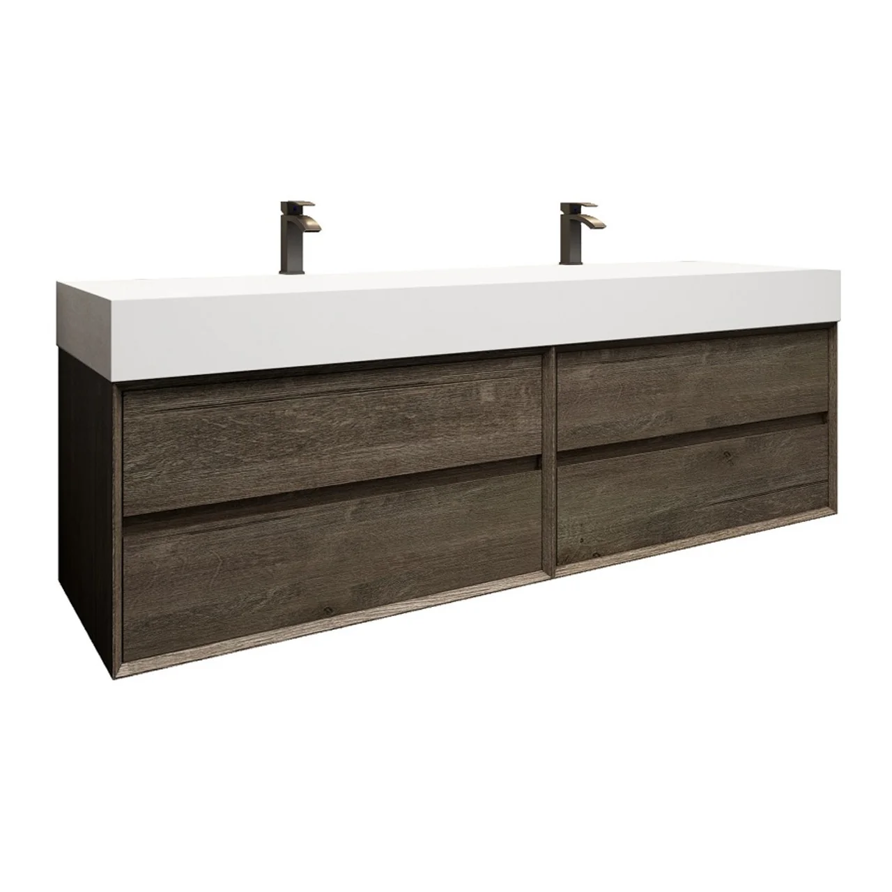 Maslow Floating Vanity (24"-104") 175 Maslow Floating Vanity (24"-104")