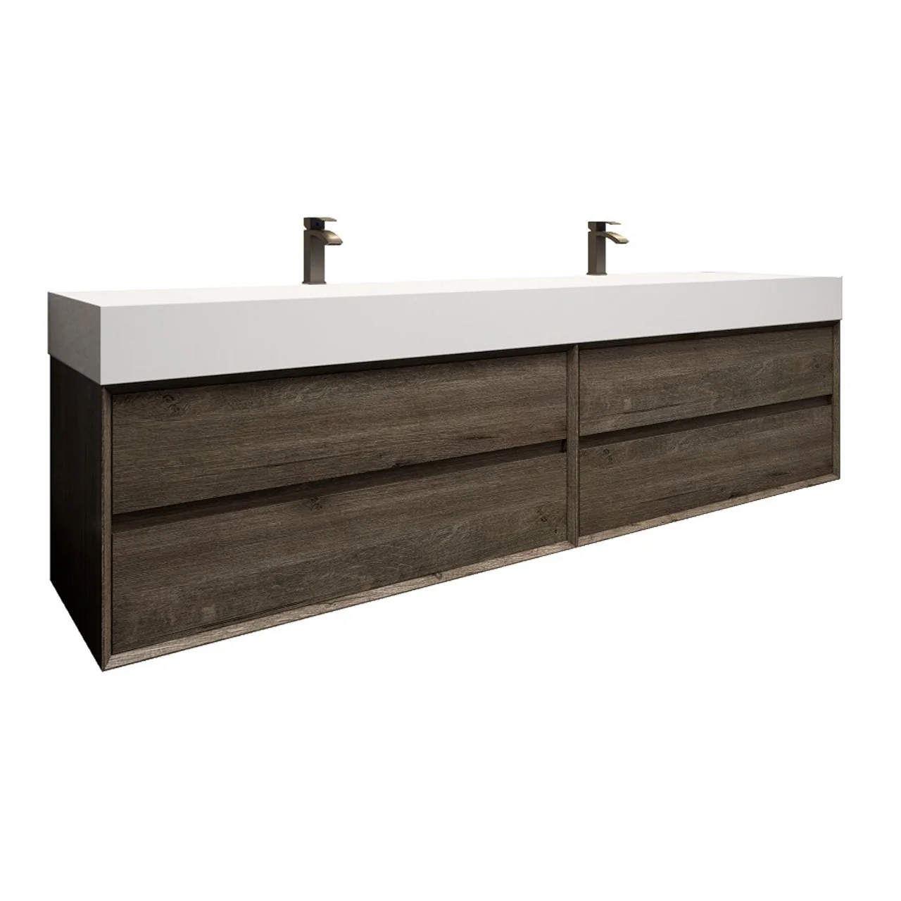 Maslow Floating Vanity (24"-104") 182 Maslow Floating Vanity (24"-104")