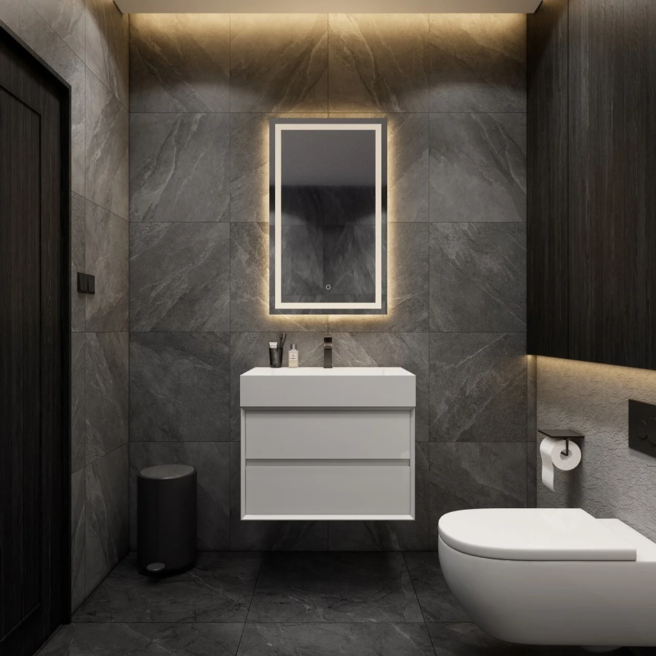 Maslow Floating Vanity (24"-104") 191 Maslow Floating Vanity (24"-104")