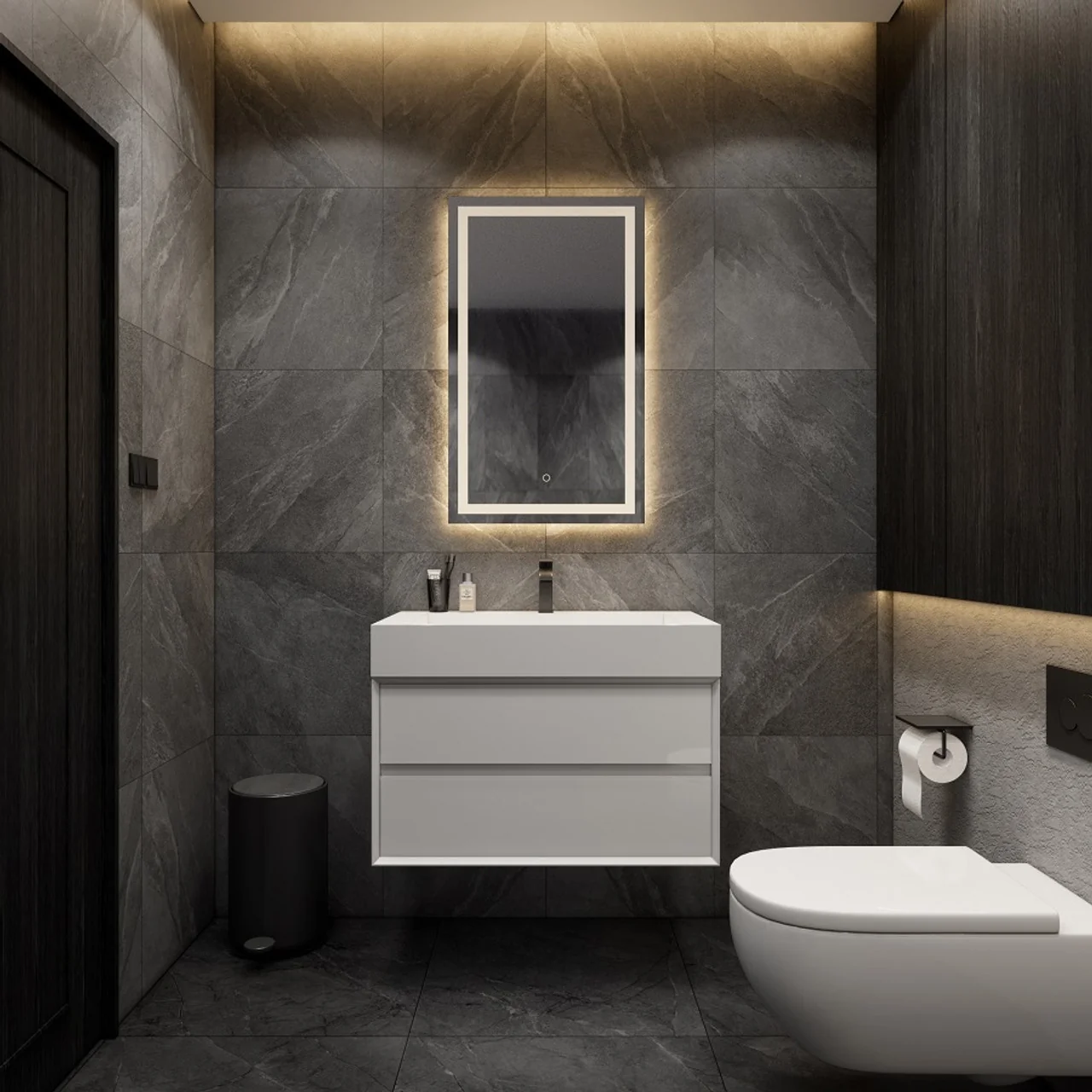 Maslow Floating Vanity (24"-104") 193 Maslow Floating Vanity (24"-104")