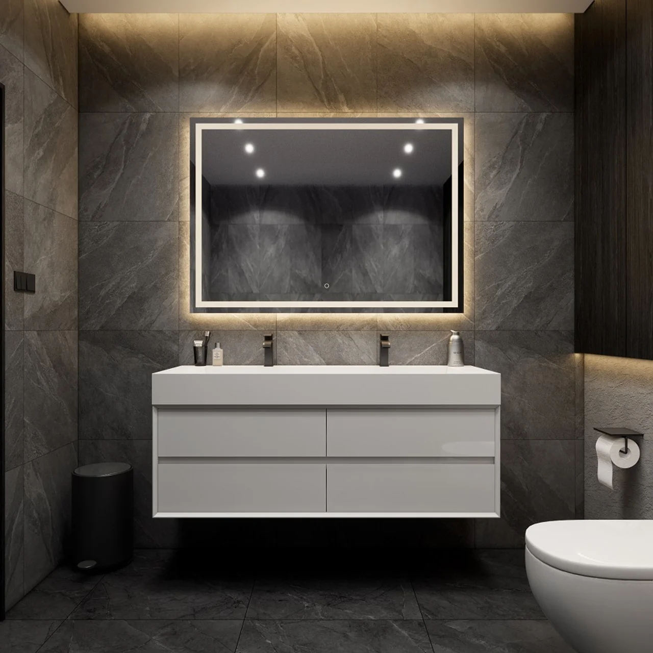 Maslow Floating Vanity (24"-104") 197 Maslow Floating Vanity (24"-104")