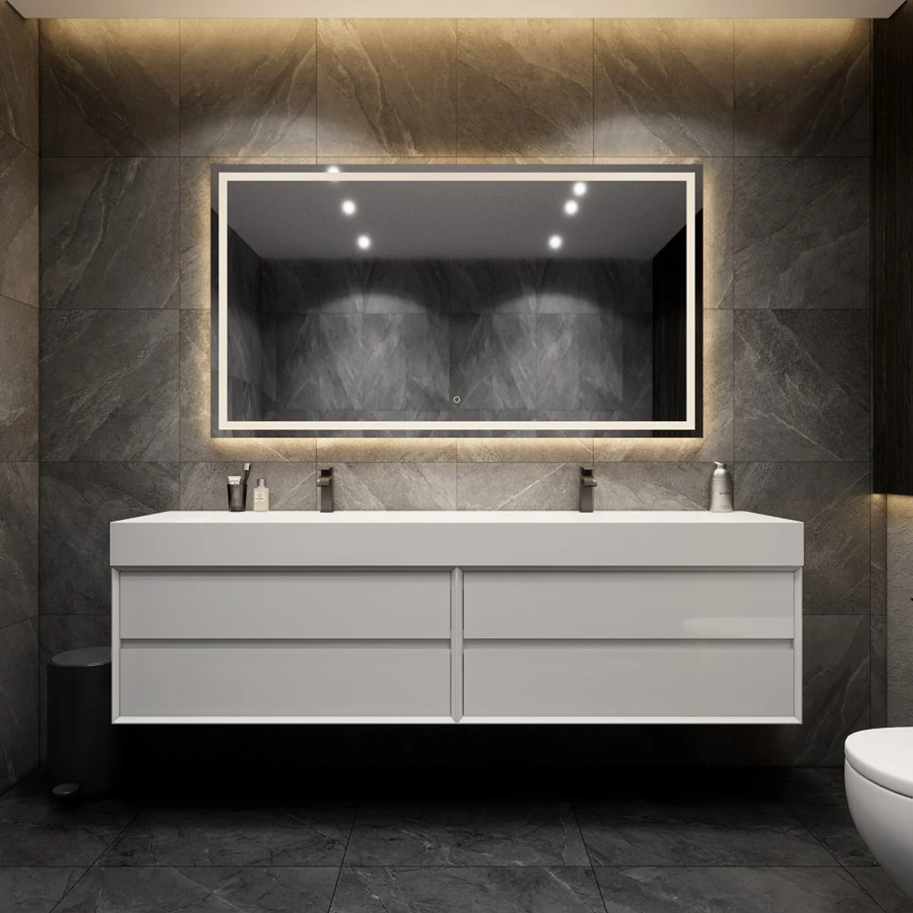 Maslow Floating Vanity (24"-104") 199 Maslow Floating Vanity (24"-104")