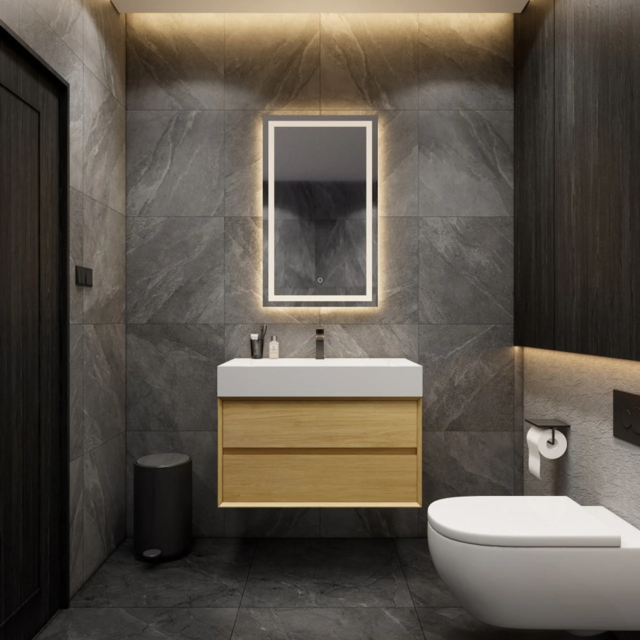 Maslow Floating Vanity (24"-104") 20 Maslow Floating Vanity (24"-104")