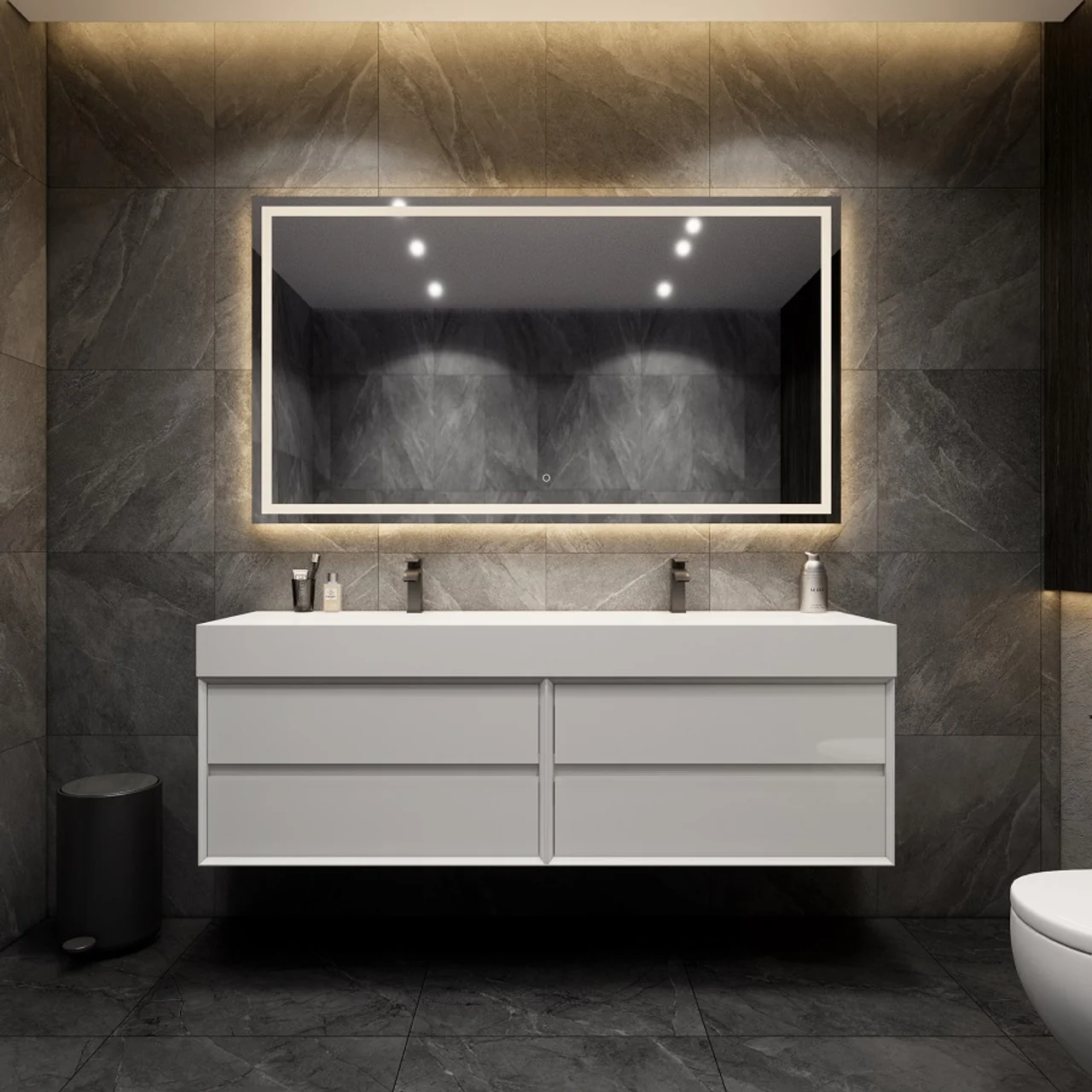 Maslow Floating Vanity (24"-104") 201 Maslow Floating Vanity (24"-104")