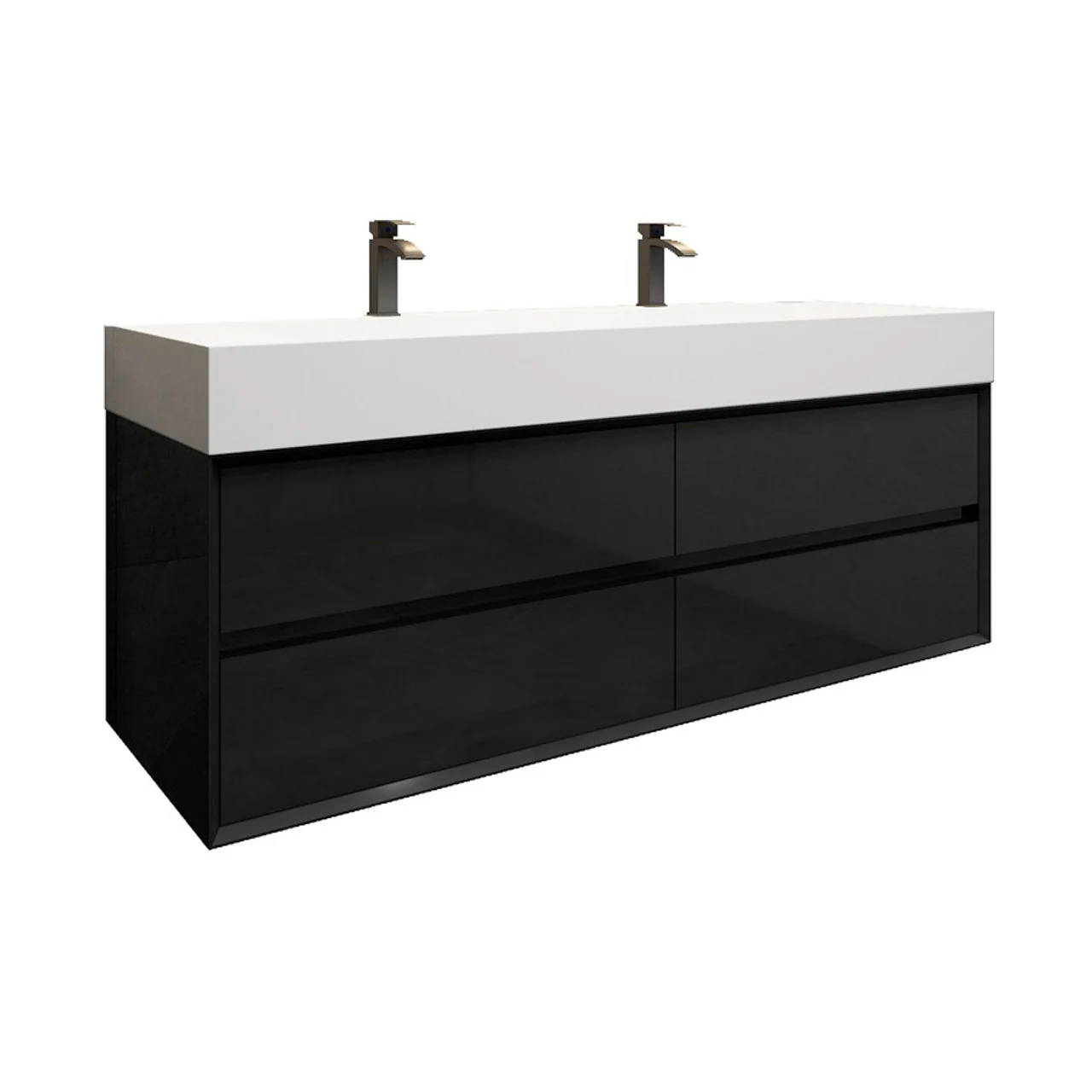 Maslow Floating Vanity (24"-104") 206 Maslow Floating Vanity (24"-104")