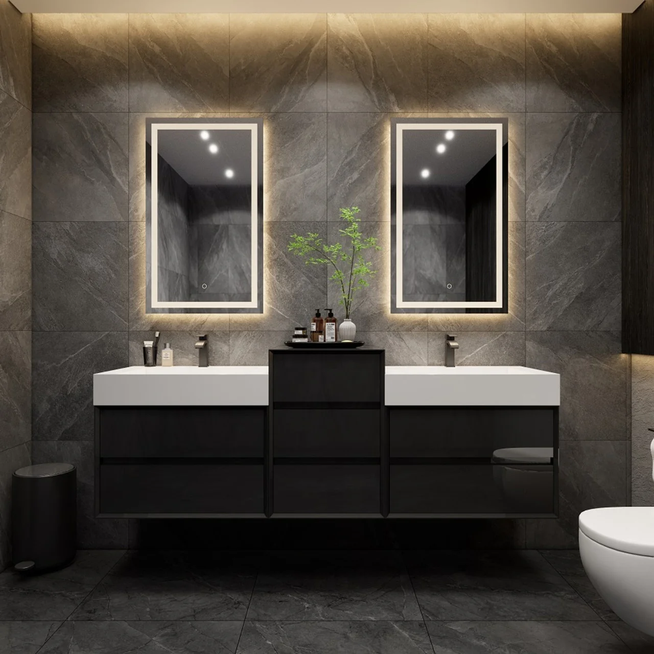 Maslow Floating Vanity (24"-104") 217 Maslow Floating Vanity (24"-104")
