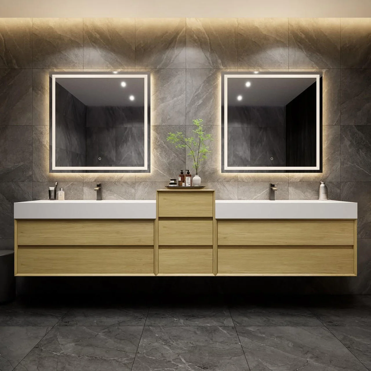 Maslow Floating Vanity (24"-104") 219 Maslow Floating Vanity (24"-104")