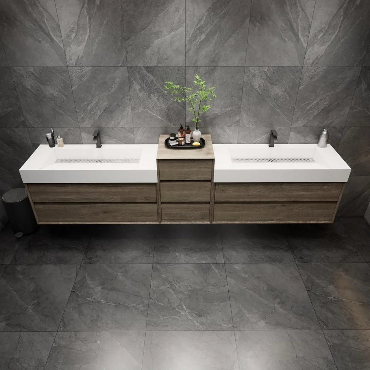 Maslow Floating Vanity (24"-104") 223 Maslow Floating Vanity (24"-104")